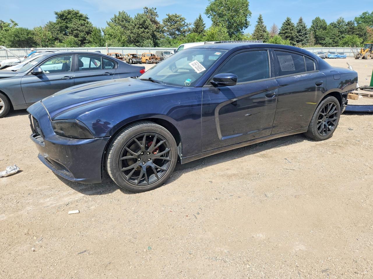 2012 Dodge Charger Se Blue vin: 2C3CDXBG7CH217862