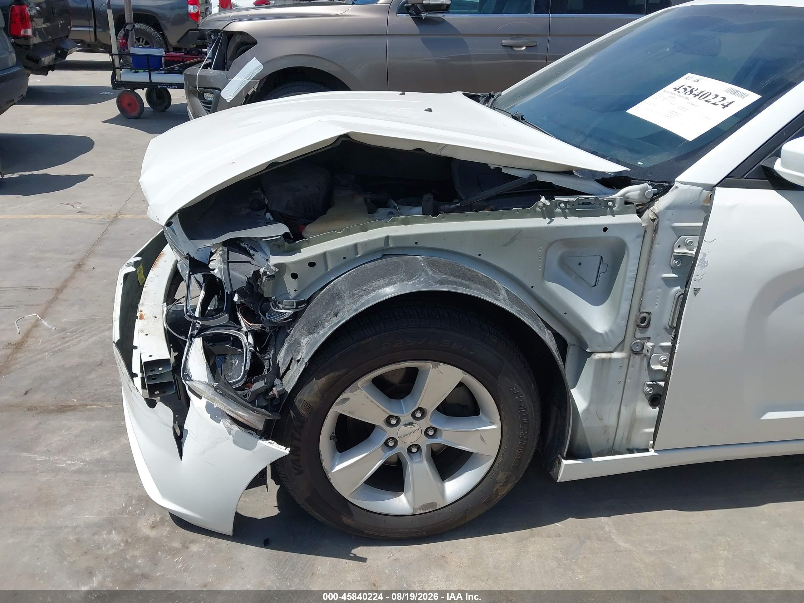 2012 Dodge Charger Se White vin: 2C3CDXBG7CH242759
