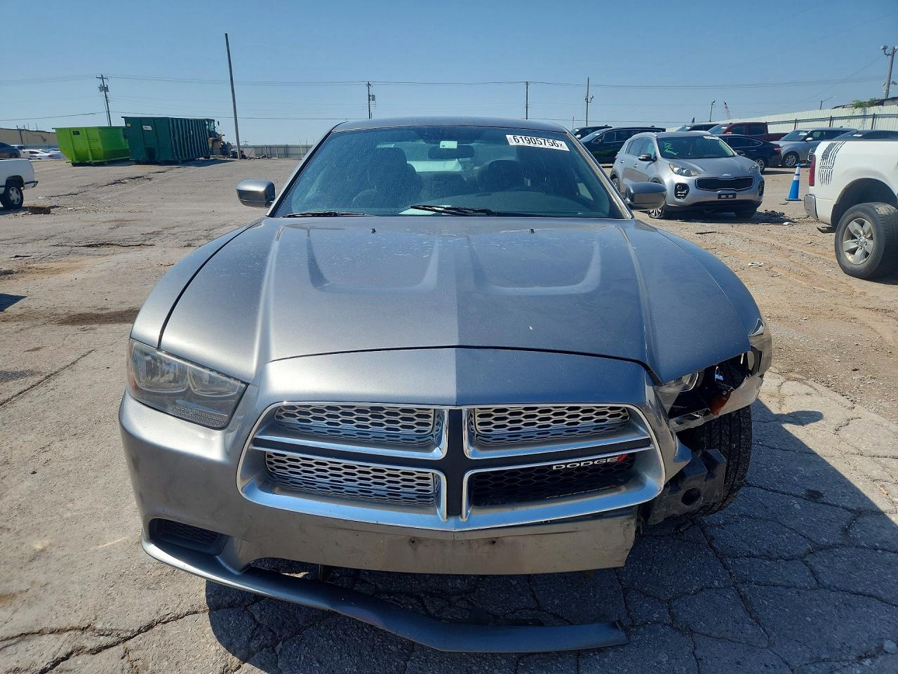 2012 Dodge Charger Se Gray vin: 2C3CDXBG7CH265247
