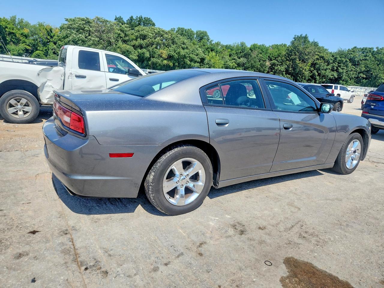 2012 Dodge Charger Se Gray vin: 2C3CDXBG7CH265247