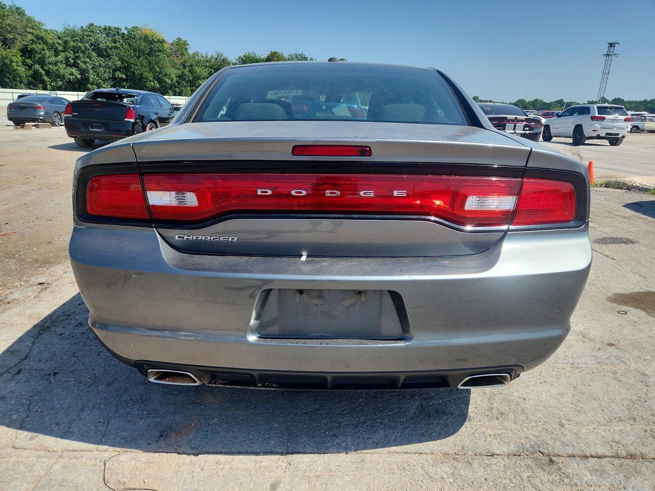 2012 Dodge Charger Se Gray vin: 2C3CDXBG7CH265247