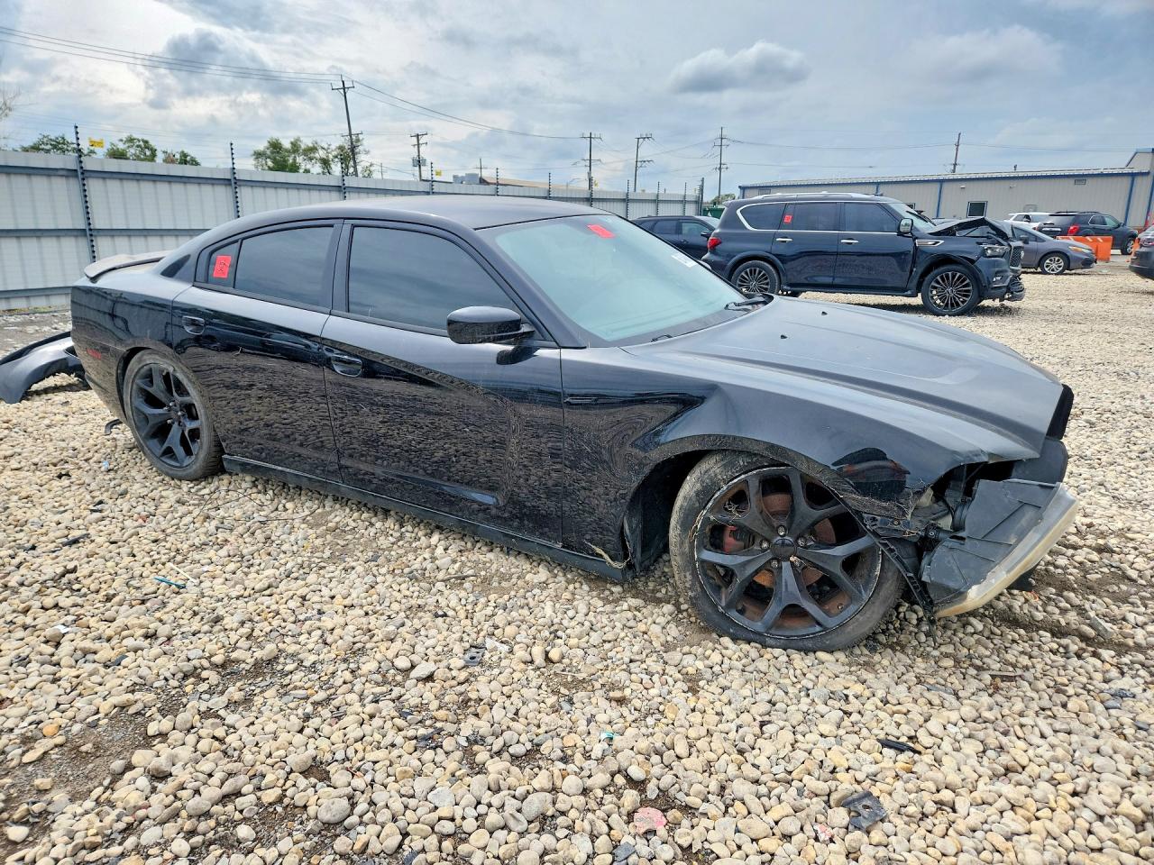 2012 Dodge Charger Se Black vin: 2C3CDXBG7CH298328