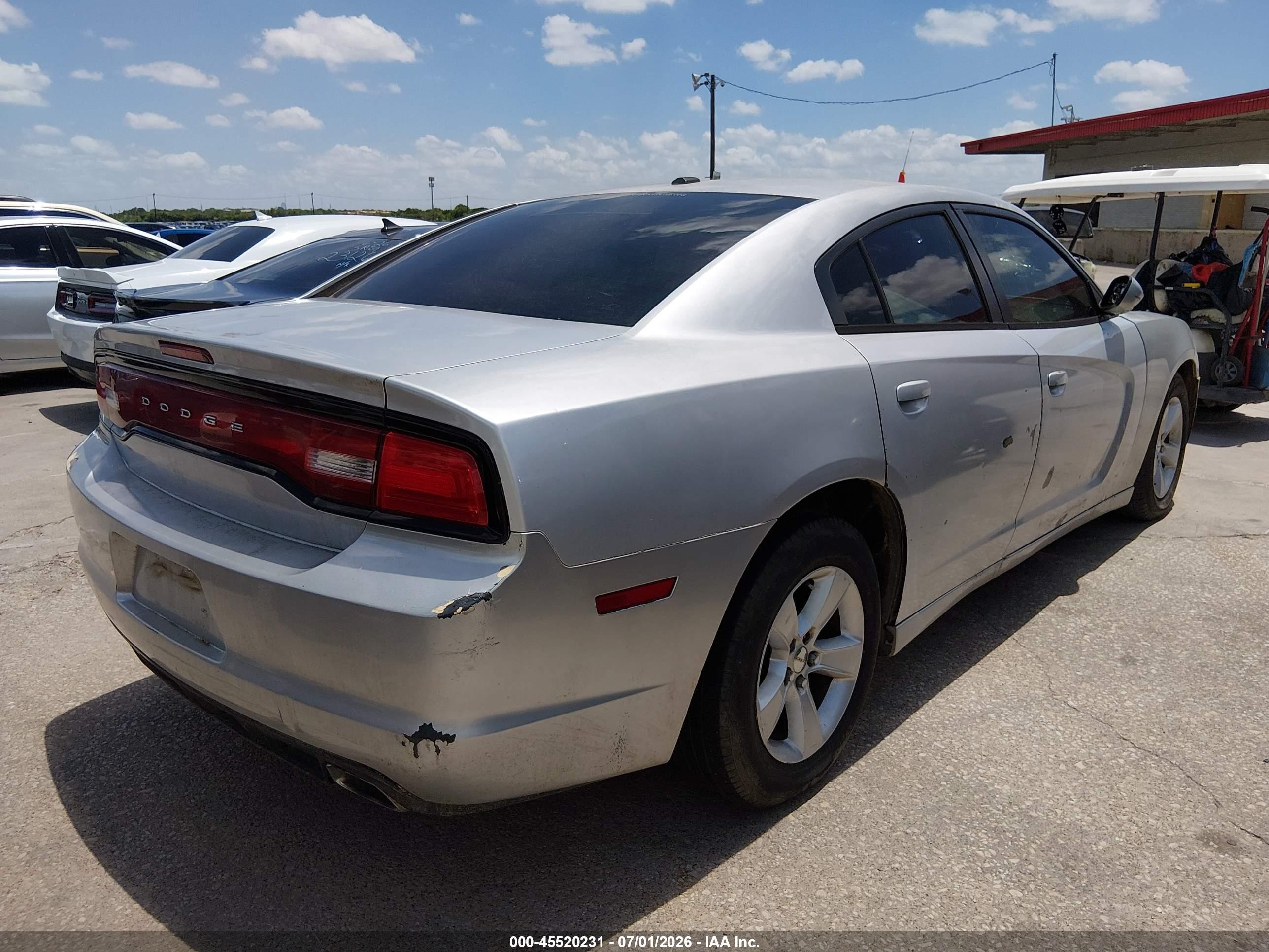 2012 Dodge Charger Se Серый vin: 2C3CDXBG7CH300370