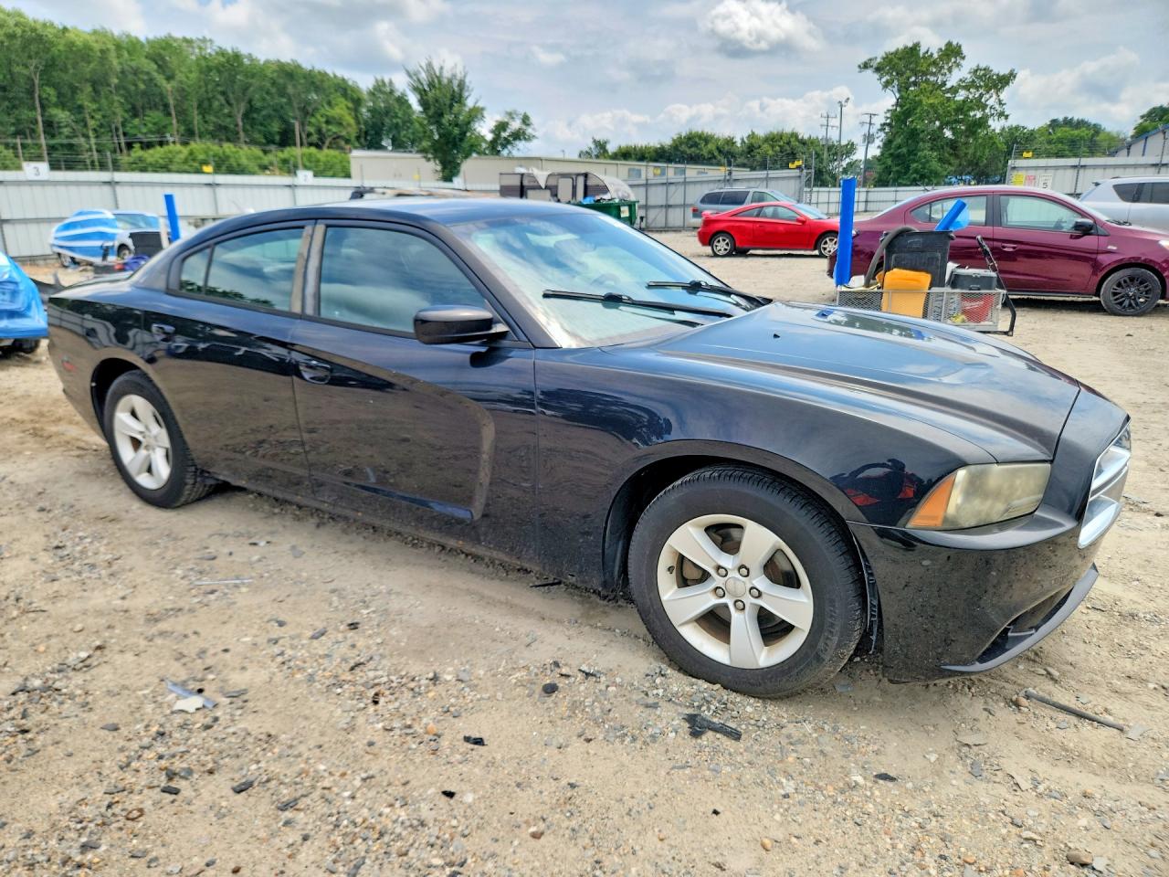 2013 Dodge Charger Se Black vin: 2C3CDXBG7DH509061
