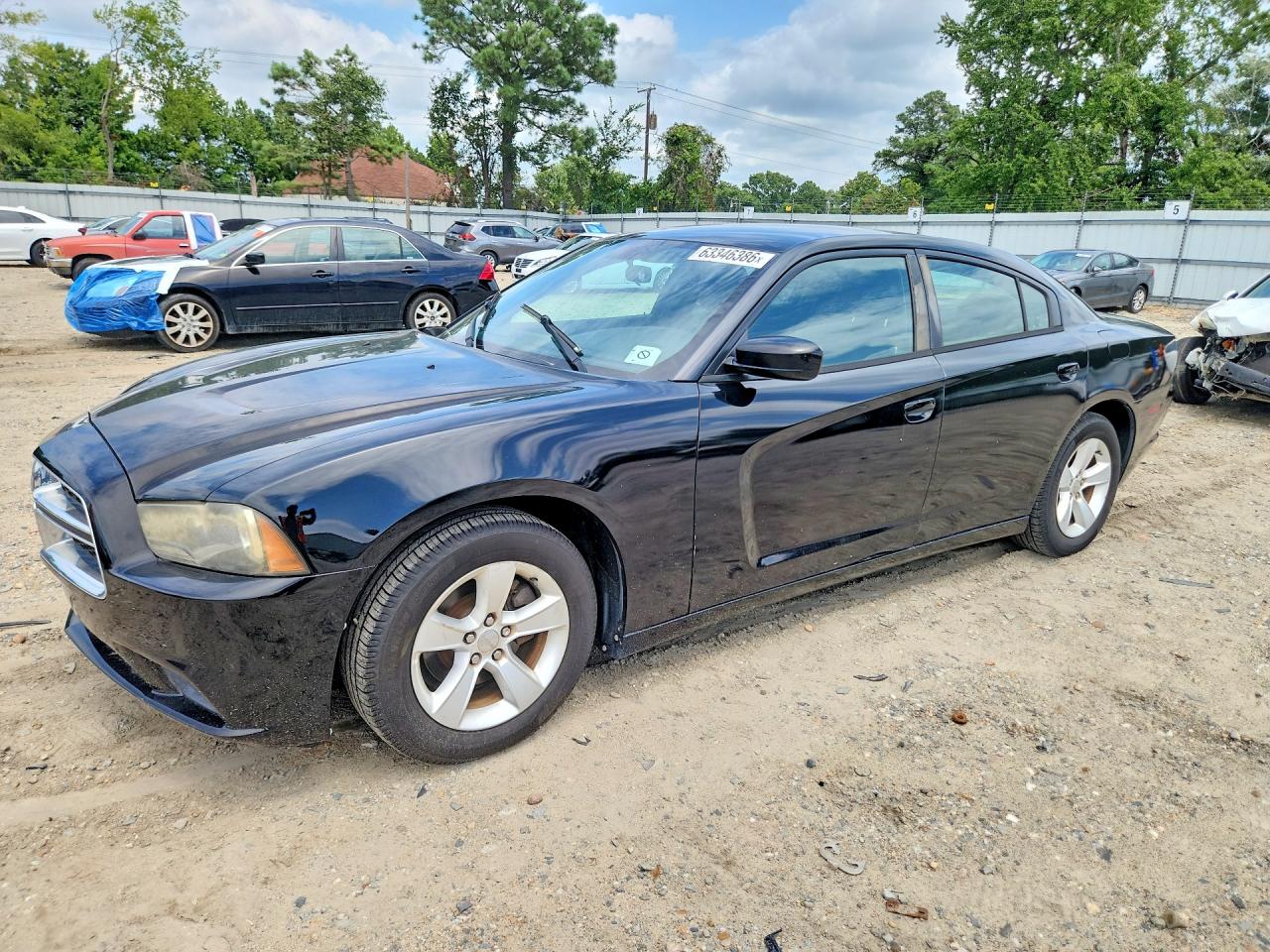 2013 Dodge Charger Se Black vin: 2C3CDXBG7DH509061