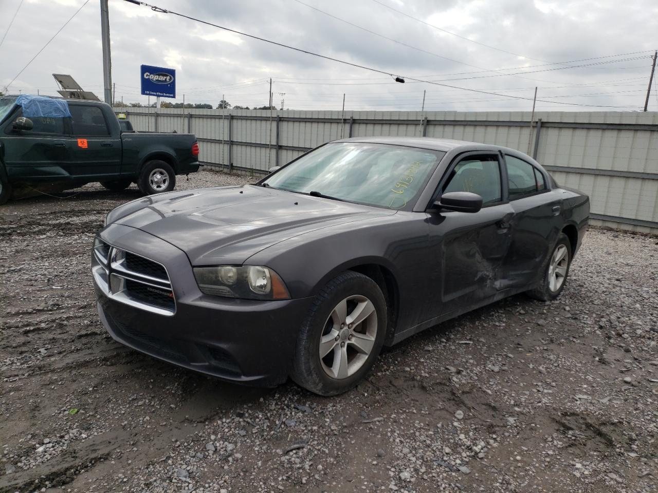 2013 Dodge Charger Se Gray vin: 2C3CDXBG7DH571575