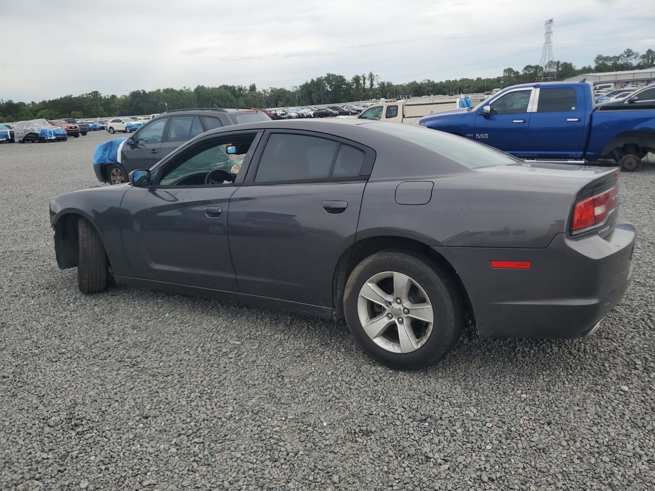 2013 Dodge Charger Se Gray vin: 2C3CDXBG7DH571575