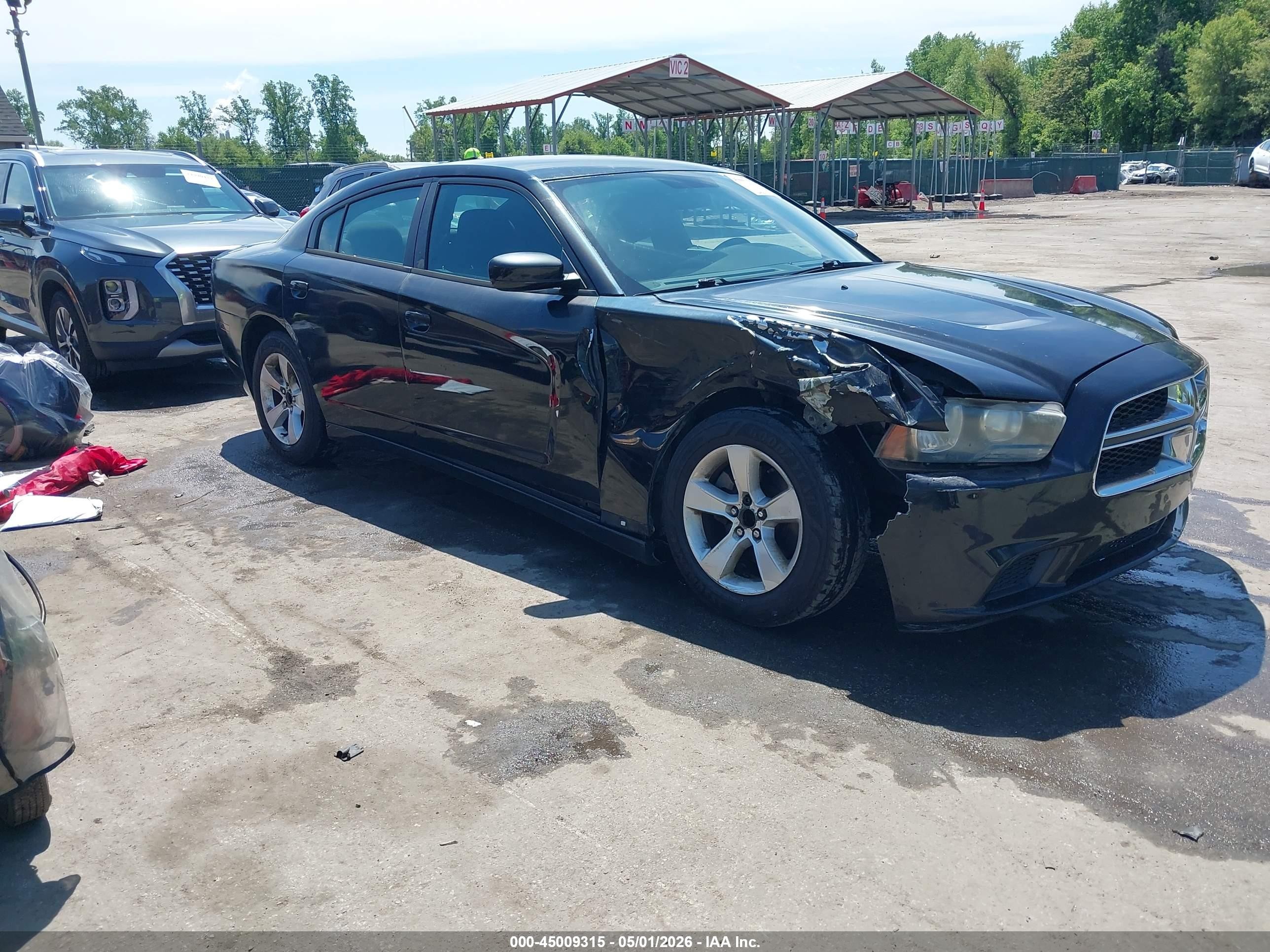 2013 Dodge Charger Se Black vin: 2C3CDXBG7DH594600