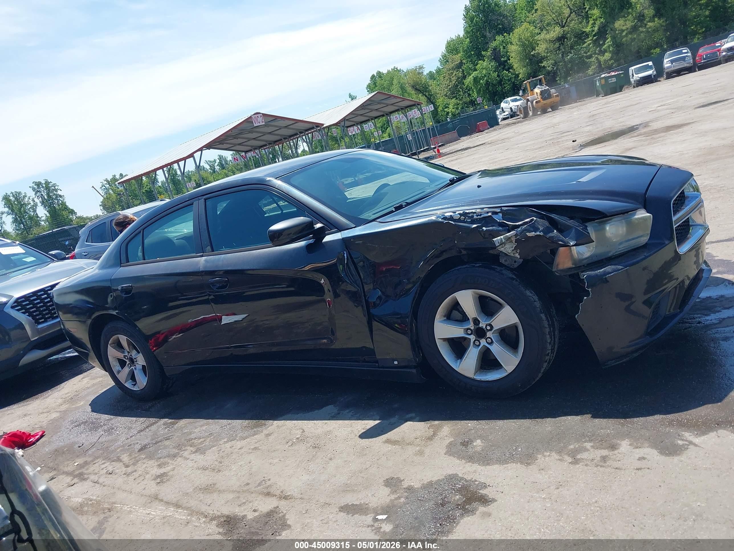 2013 Dodge Charger Se Black vin: 2C3CDXBG7DH594600