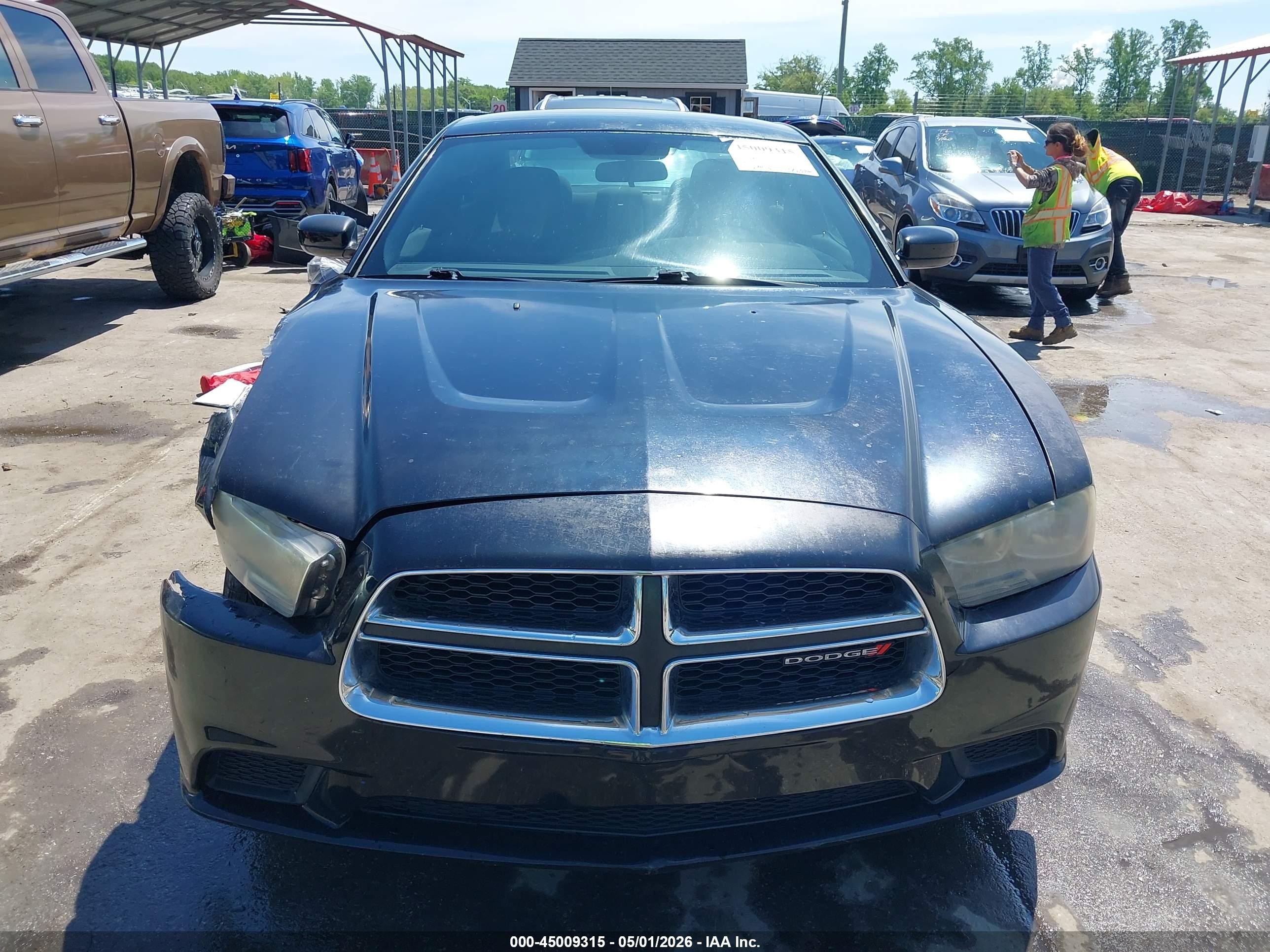 2013 Dodge Charger Se Black vin: 2C3CDXBG7DH594600