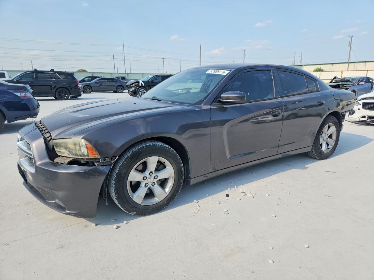 2013 Dodge Charger Se Charcoal vin: 2C3CDXBG7DH609967