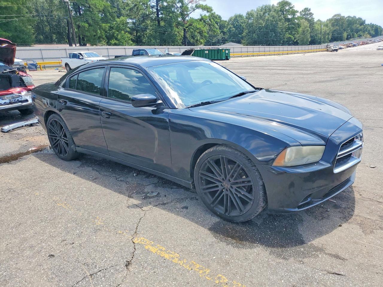 2013 Dodge Charger Se Black vin: 2C3CDXBG7DH625635