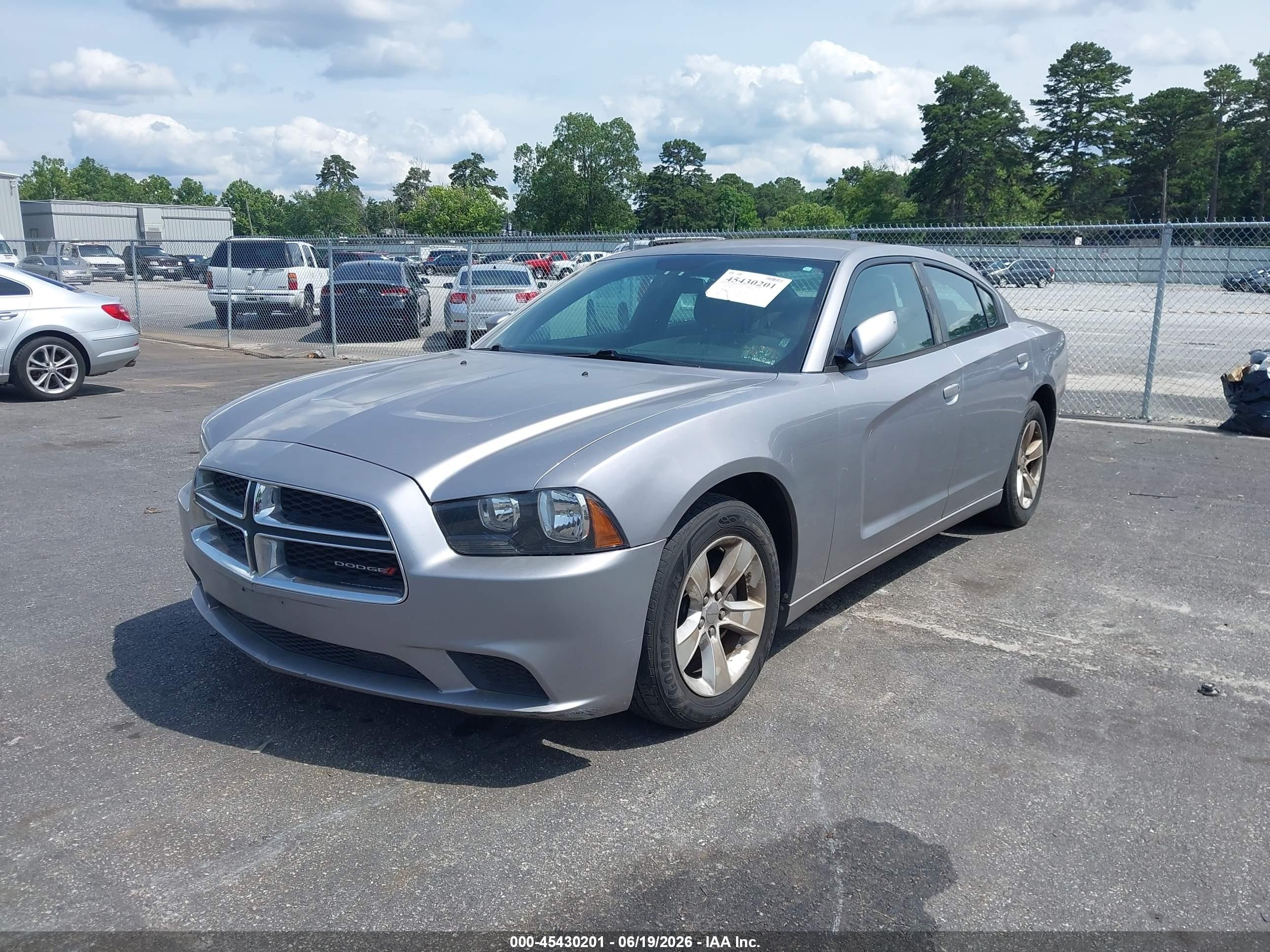 2013 Dodge Charger Se Silver vin: 2C3CDXBG7DH689741