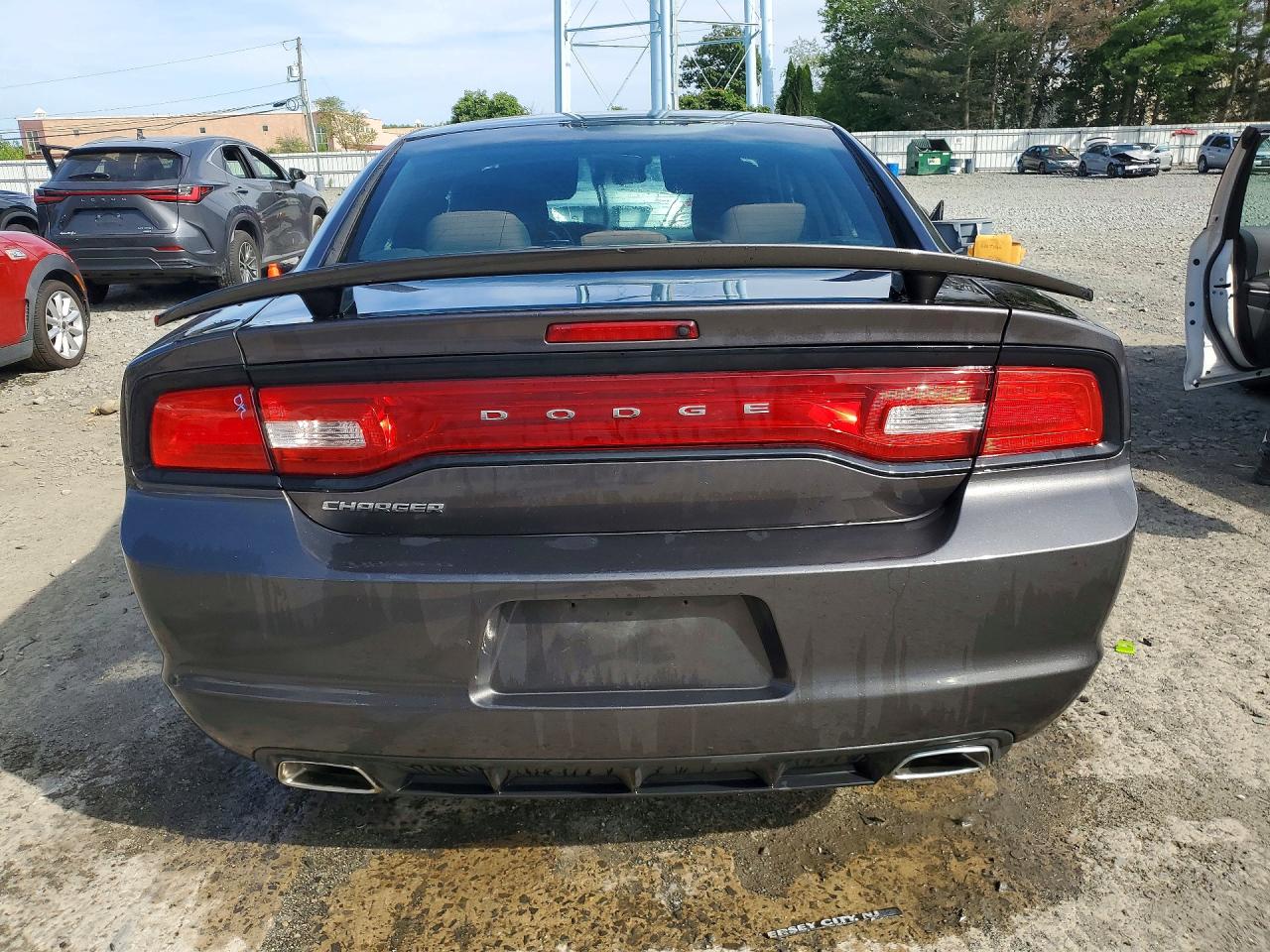 2013 Dodge Charger Se Black vin: 2C3CDXBG7DH690792