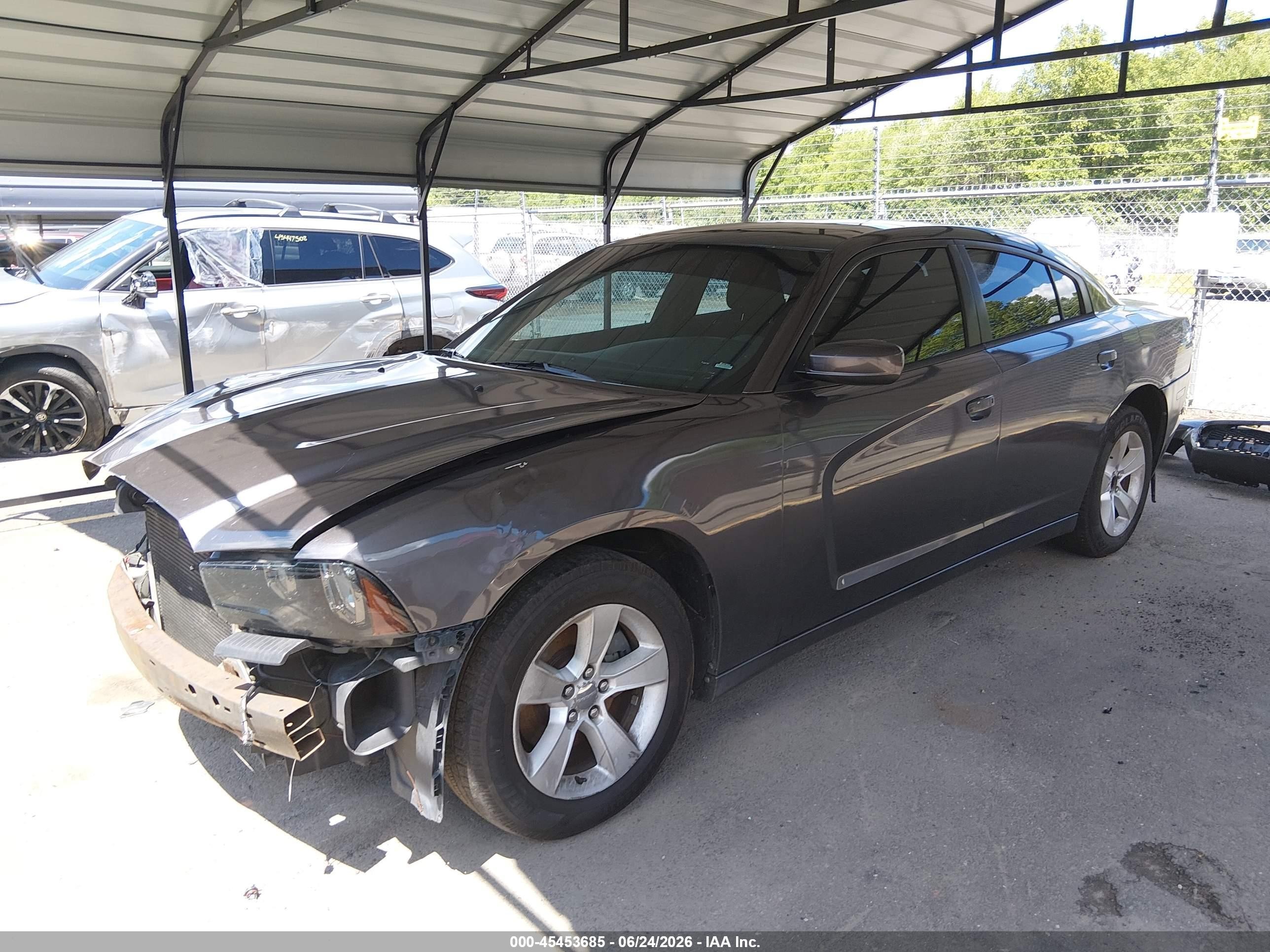2013 Dodge Charger Se Серый vin: 2C3CDXBG7DH700527