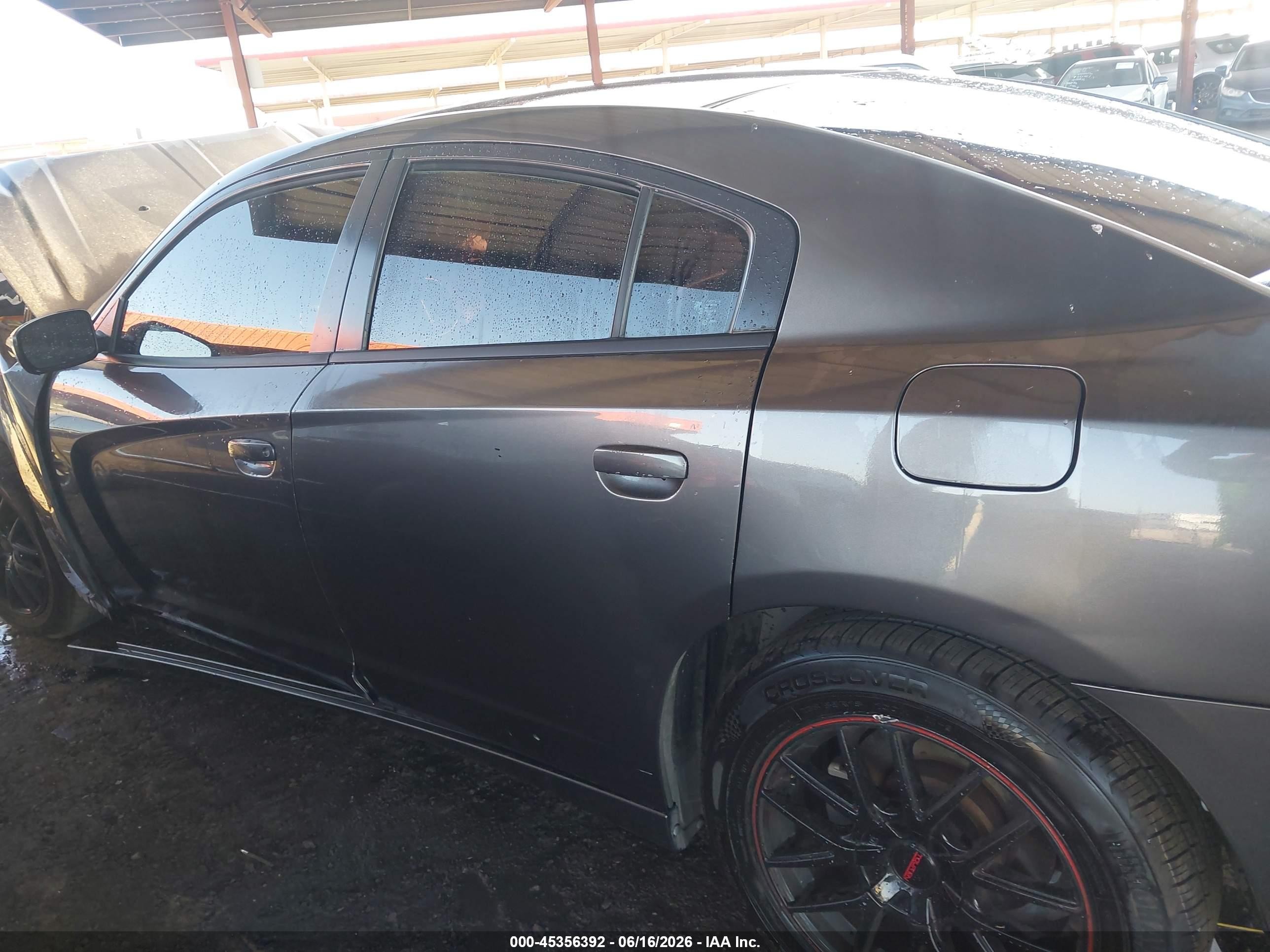 2013 Dodge Charger Se Серый vin: 2C3CDXBG7DH701290