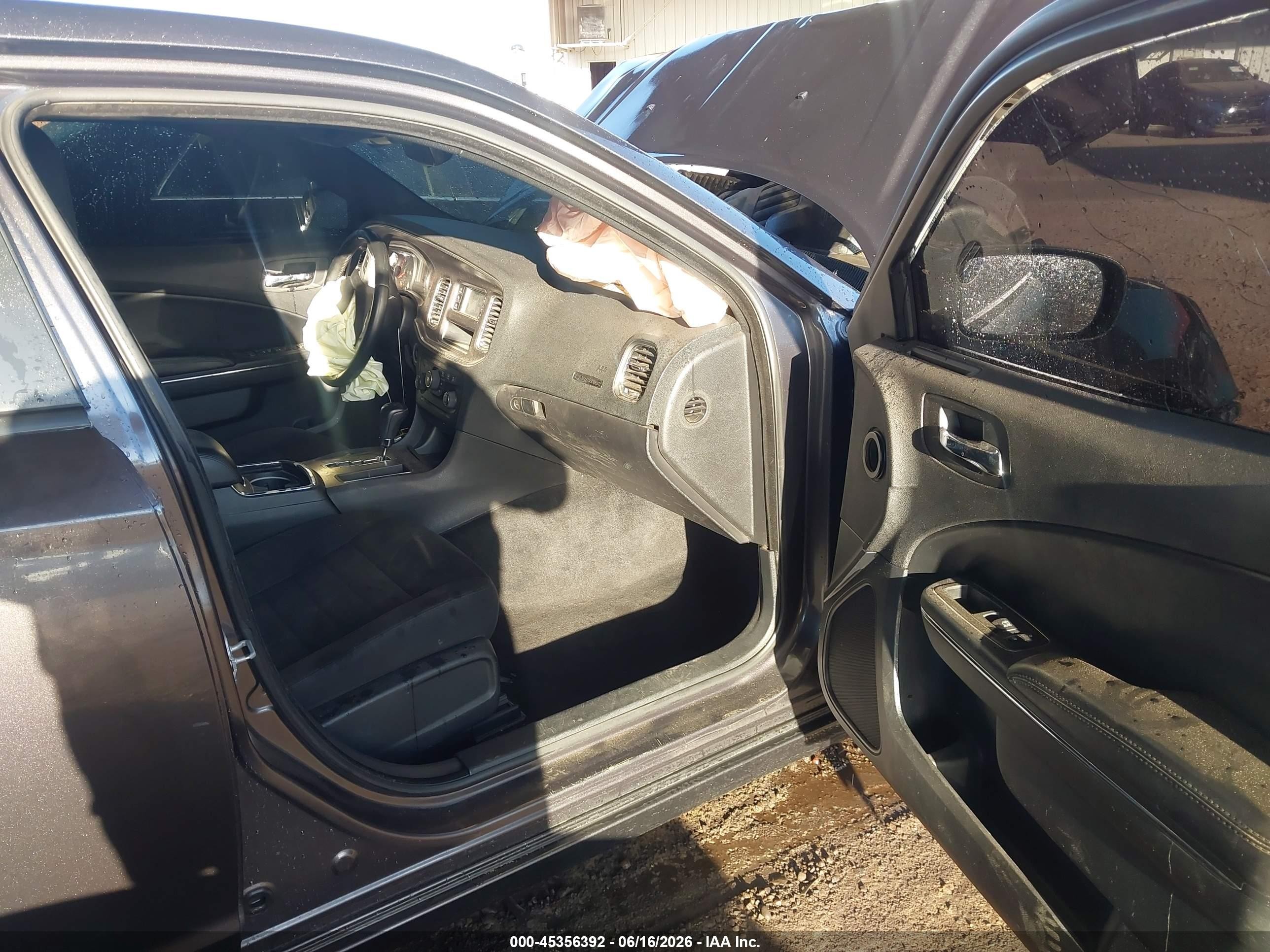 2013 Dodge Charger Se Серый vin: 2C3CDXBG7DH701290