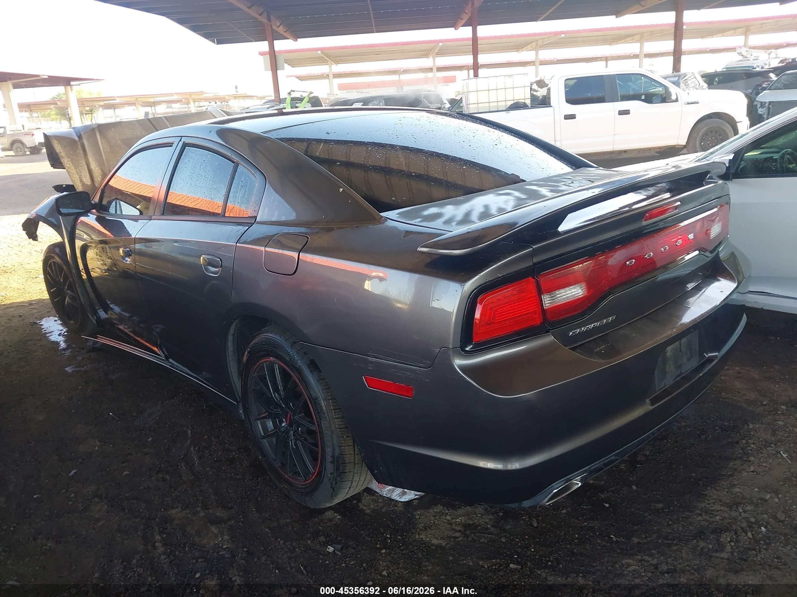 2013 Dodge Charger Se Серый vin: 2C3CDXBG7DH701290