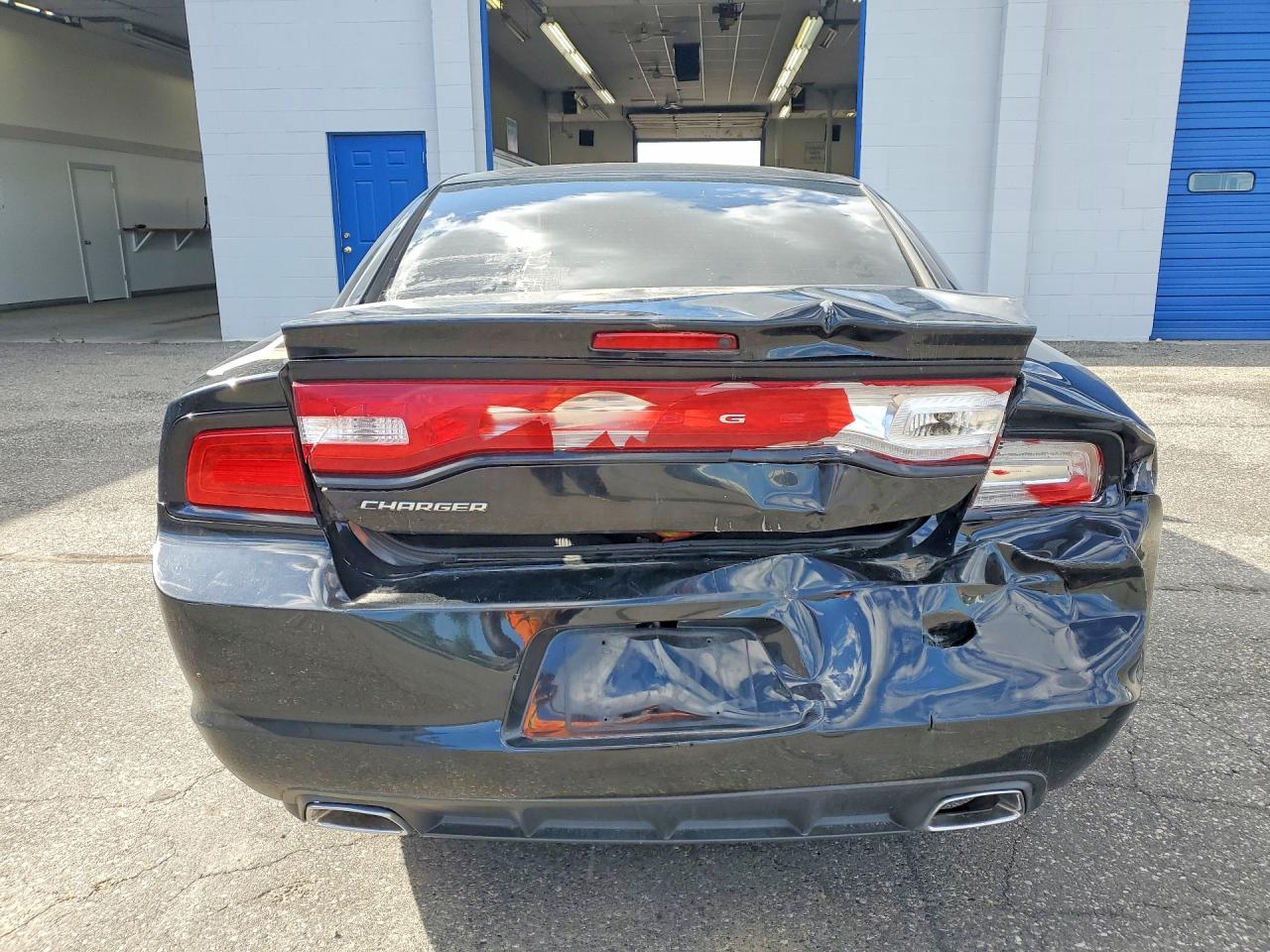 2013 Dodge Charger Se Black vin: 2C3CDXBG7DH720227