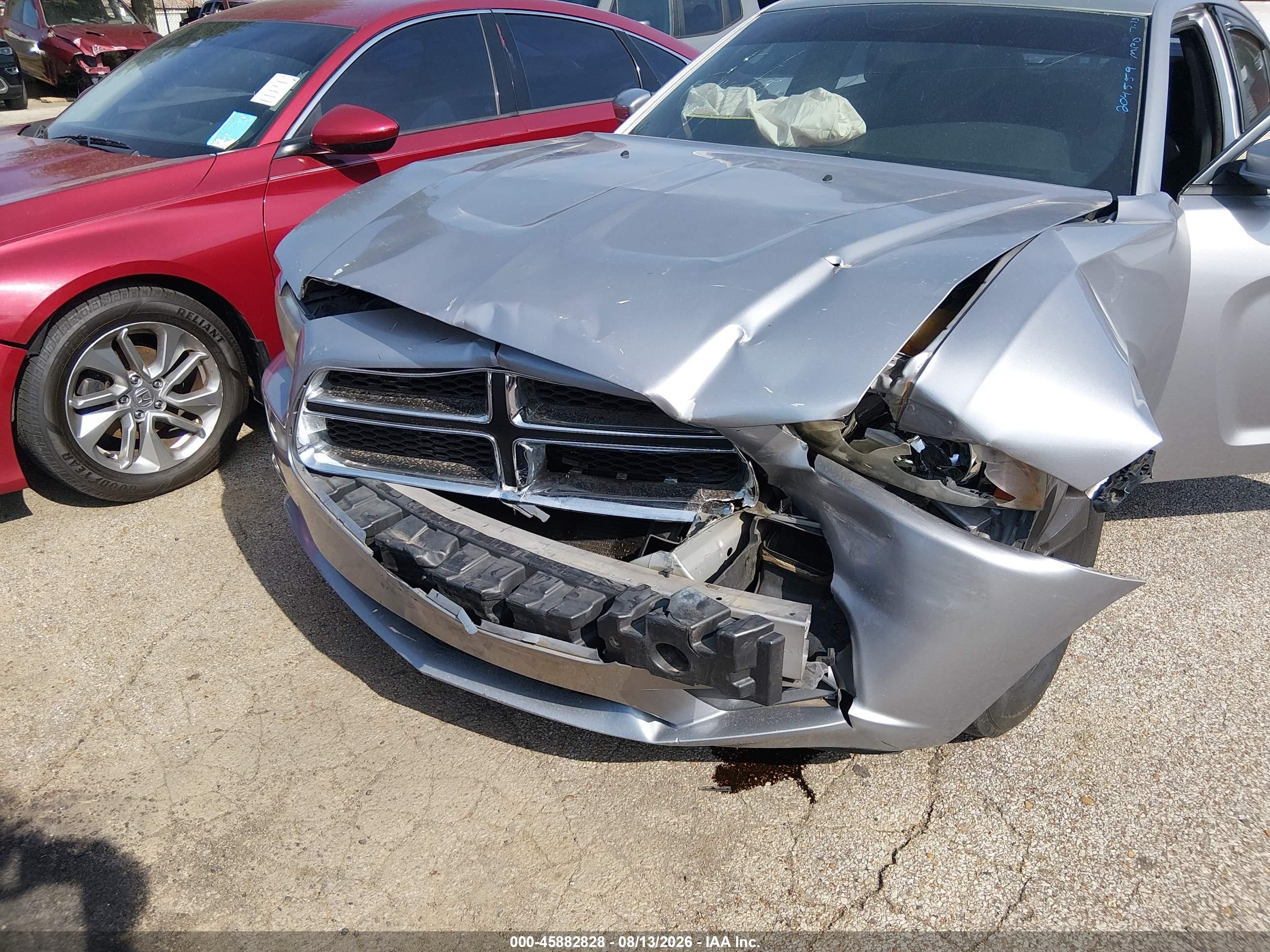 2014 Dodge Charger Se Gray vin: 2C3CDXBG7EH102701