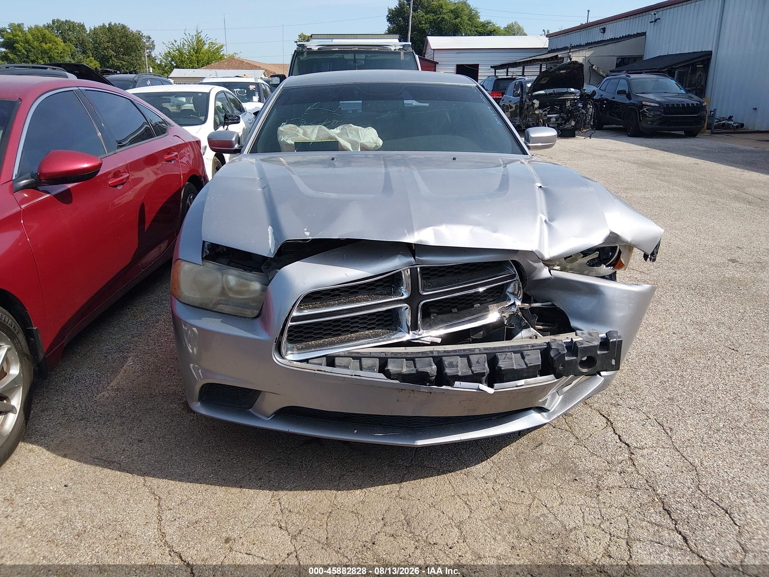 2014 Dodge Charger Se Gray vin: 2C3CDXBG7EH102701