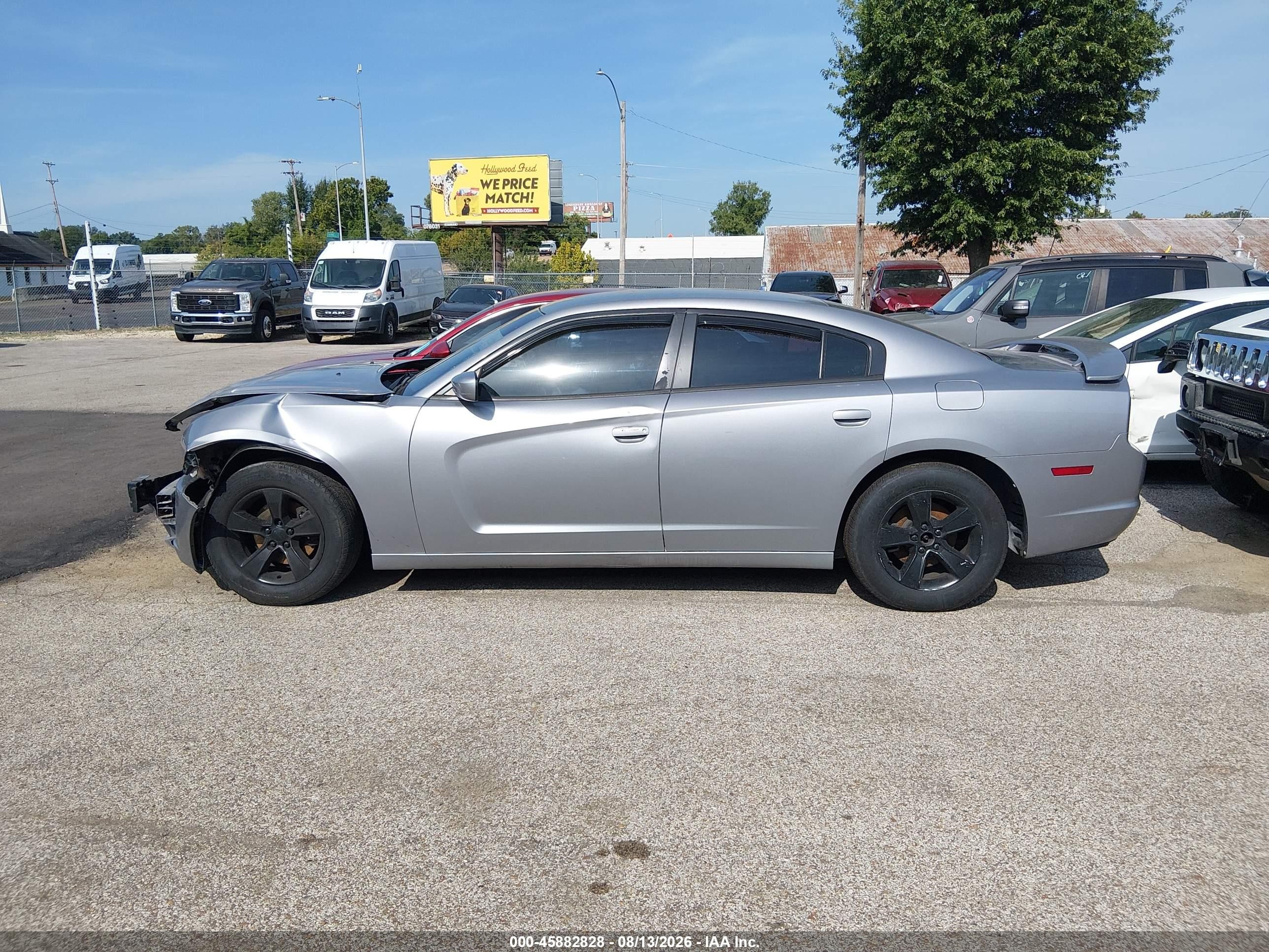 2014 Dodge Charger Se Gray vin: 2C3CDXBG7EH102701