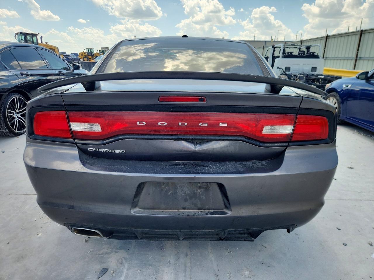 2014 Dodge Charger Se Gray vin: 2C3CDXBG7EH106859