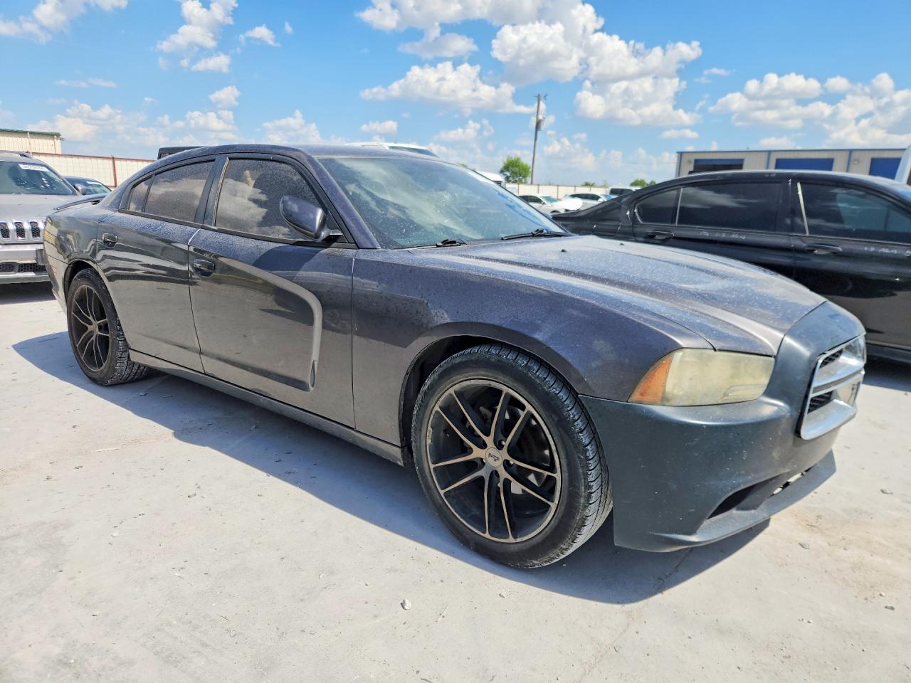 2014 Dodge Charger Se Gray vin: 2C3CDXBG7EH106859
