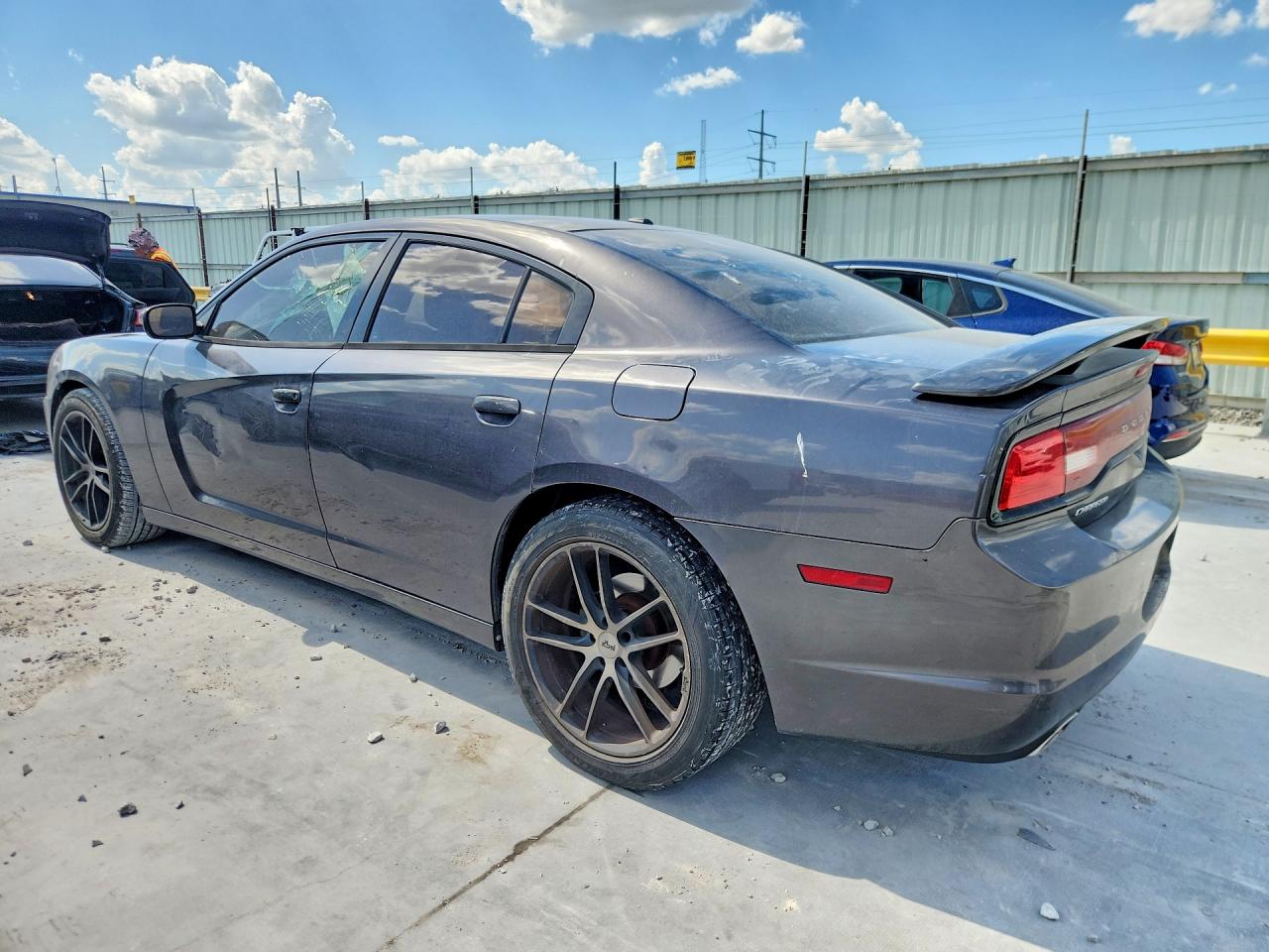 2014 Dodge Charger Se Gray vin: 2C3CDXBG7EH106859