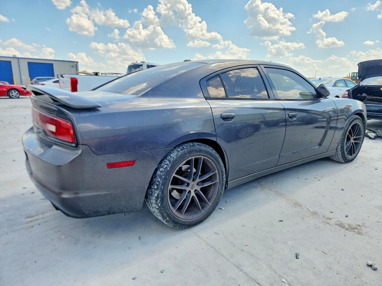 2014 Dodge Charger Se Gray vin: 2C3CDXBG7EH106859