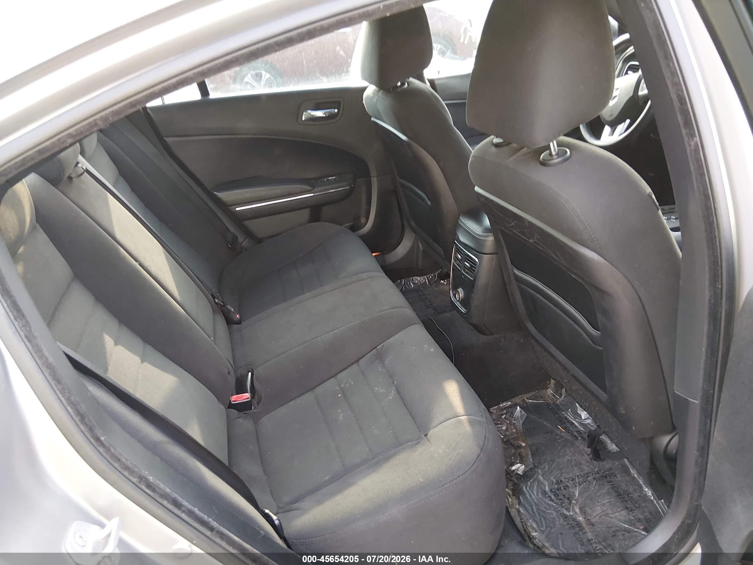 2014 Dodge Charger Se Silver vin: 2C3CDXBG7EH107607