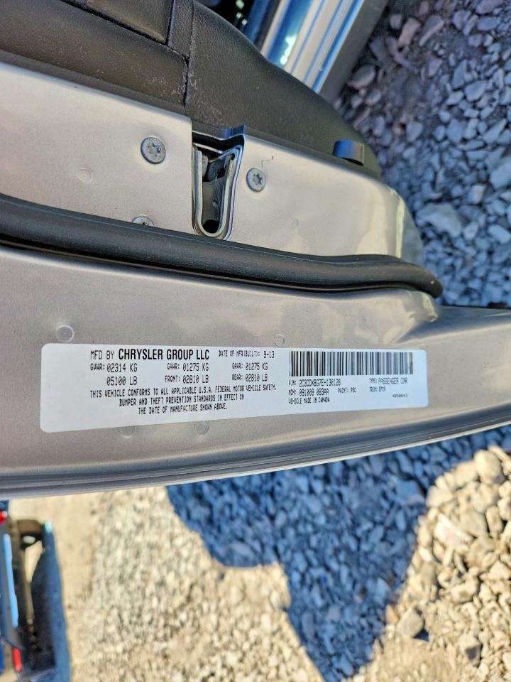 2014 Dodge Charger Se Gray vin: 2C3CDXBG7EH130126
