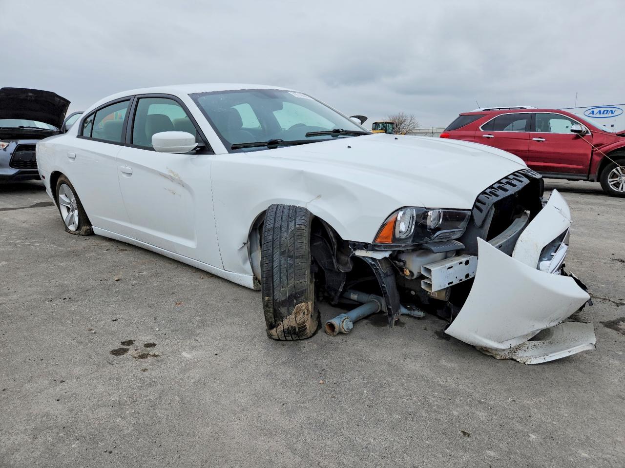 2014 Dodge Charger Se Белый vin: 2C3CDXBG7EH146939