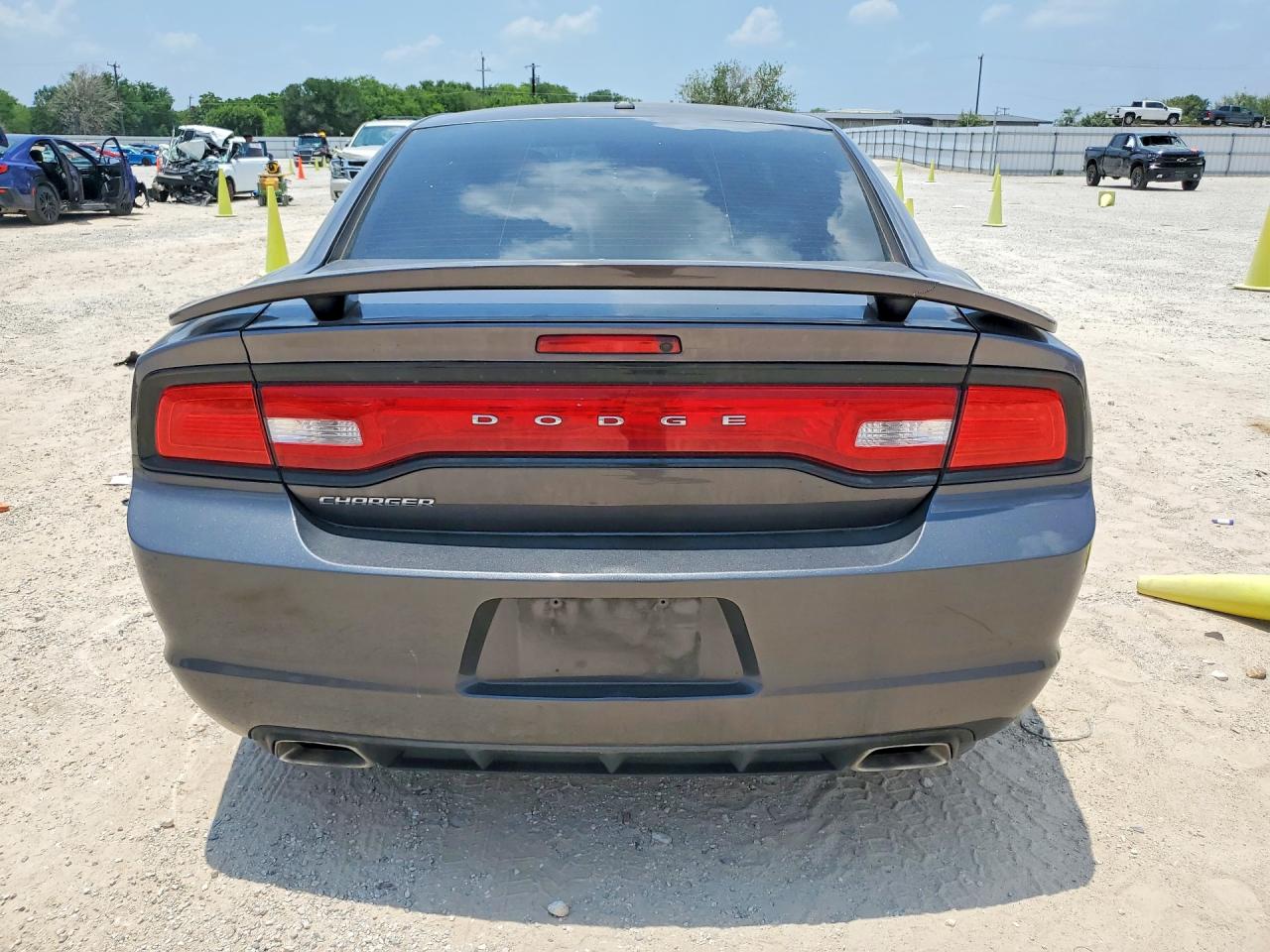 2014 Dodge Charger Se Gray vin: 2C3CDXBG7EH154622