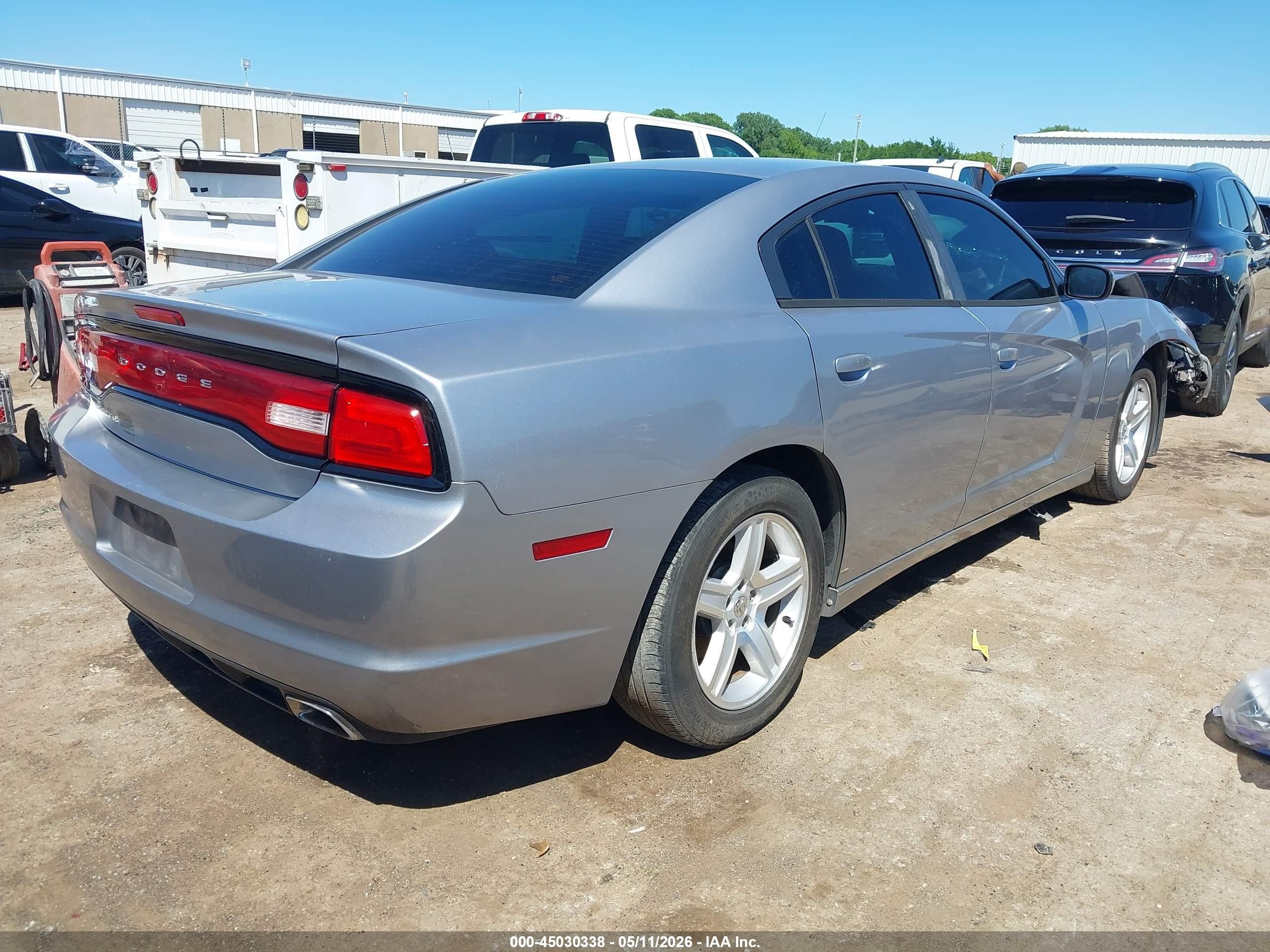 2014 Dodge Charger Se Silver vin: 2C3CDXBG7EH168522