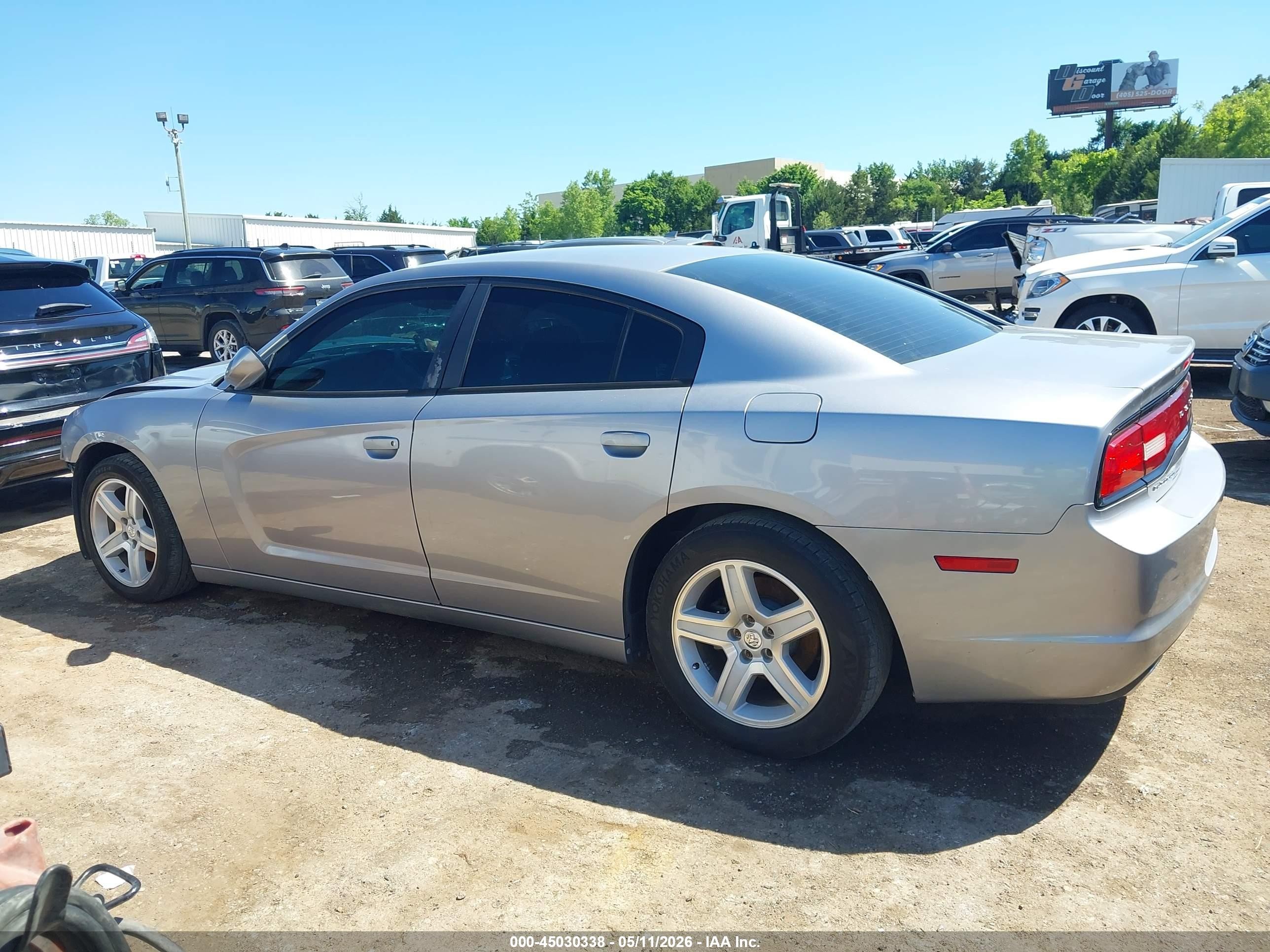 2014 Dodge Charger Se Silver vin: 2C3CDXBG7EH168522
