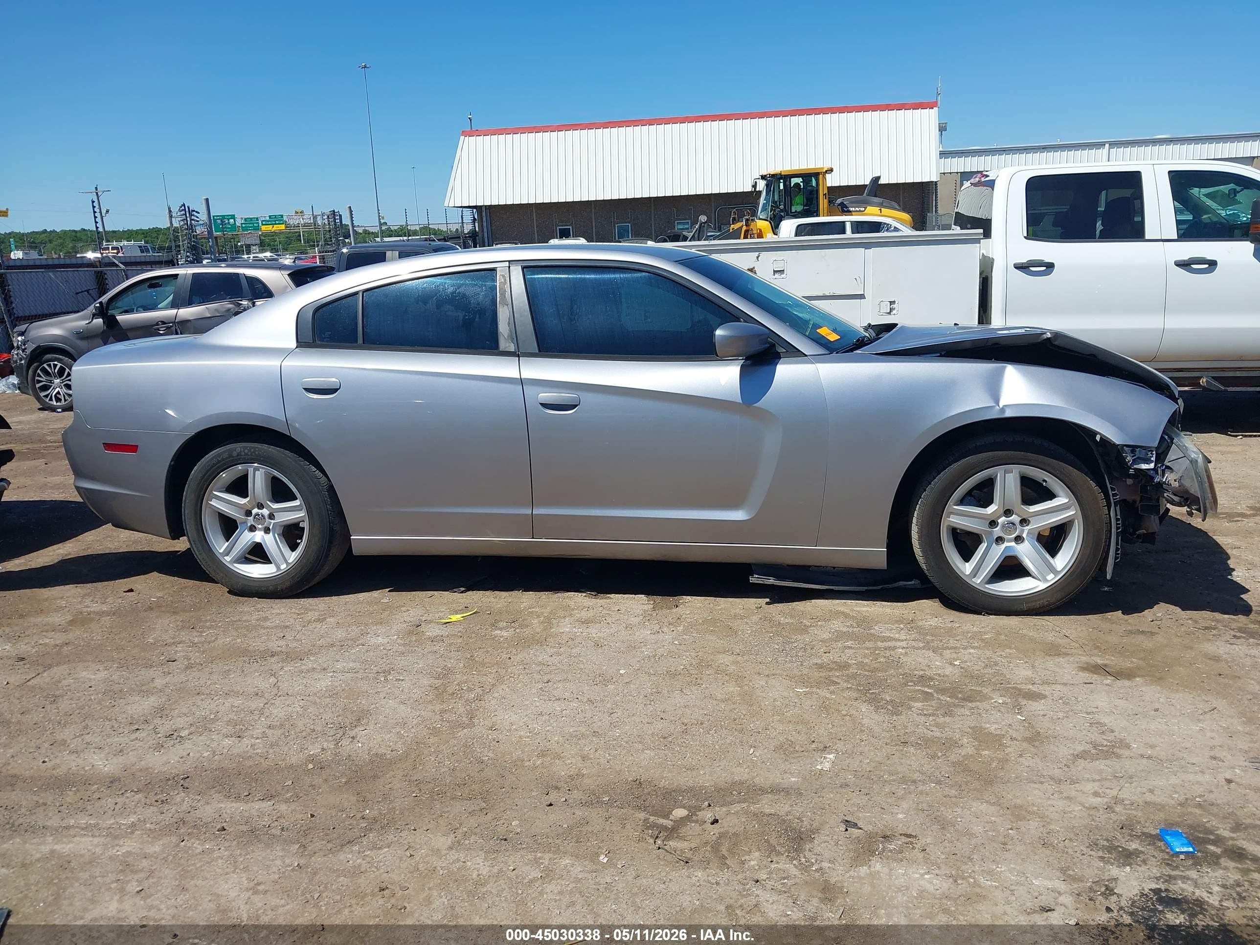 2014 Dodge Charger Se Silver vin: 2C3CDXBG7EH168522