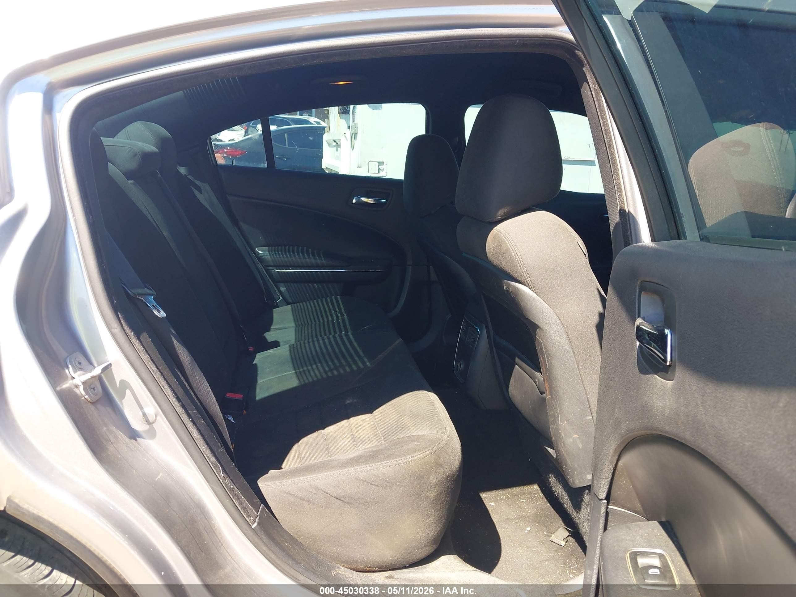 2014 Dodge Charger Se Silver vin: 2C3CDXBG7EH168522