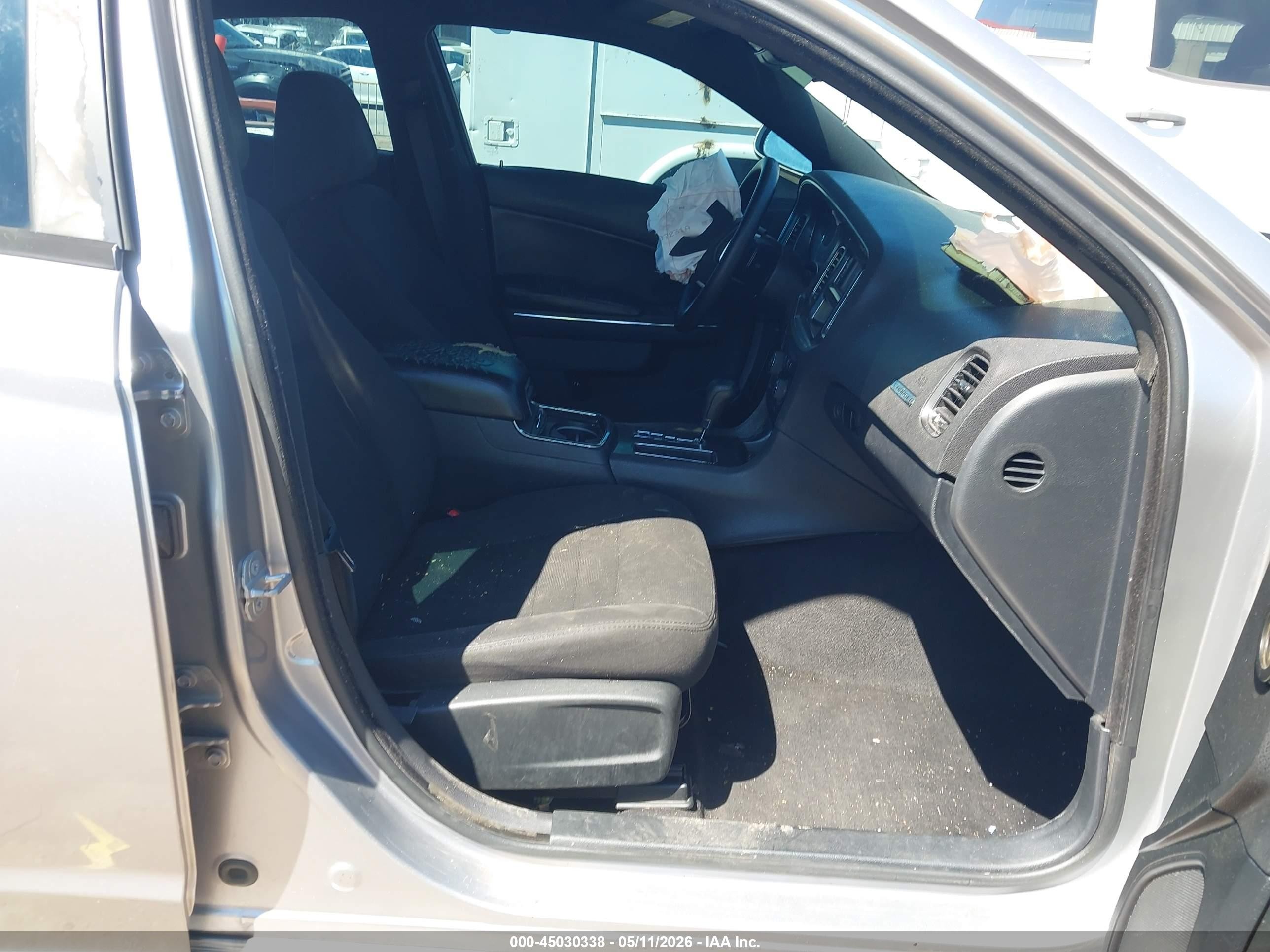 2014 Dodge Charger Se Silver vin: 2C3CDXBG7EH168522