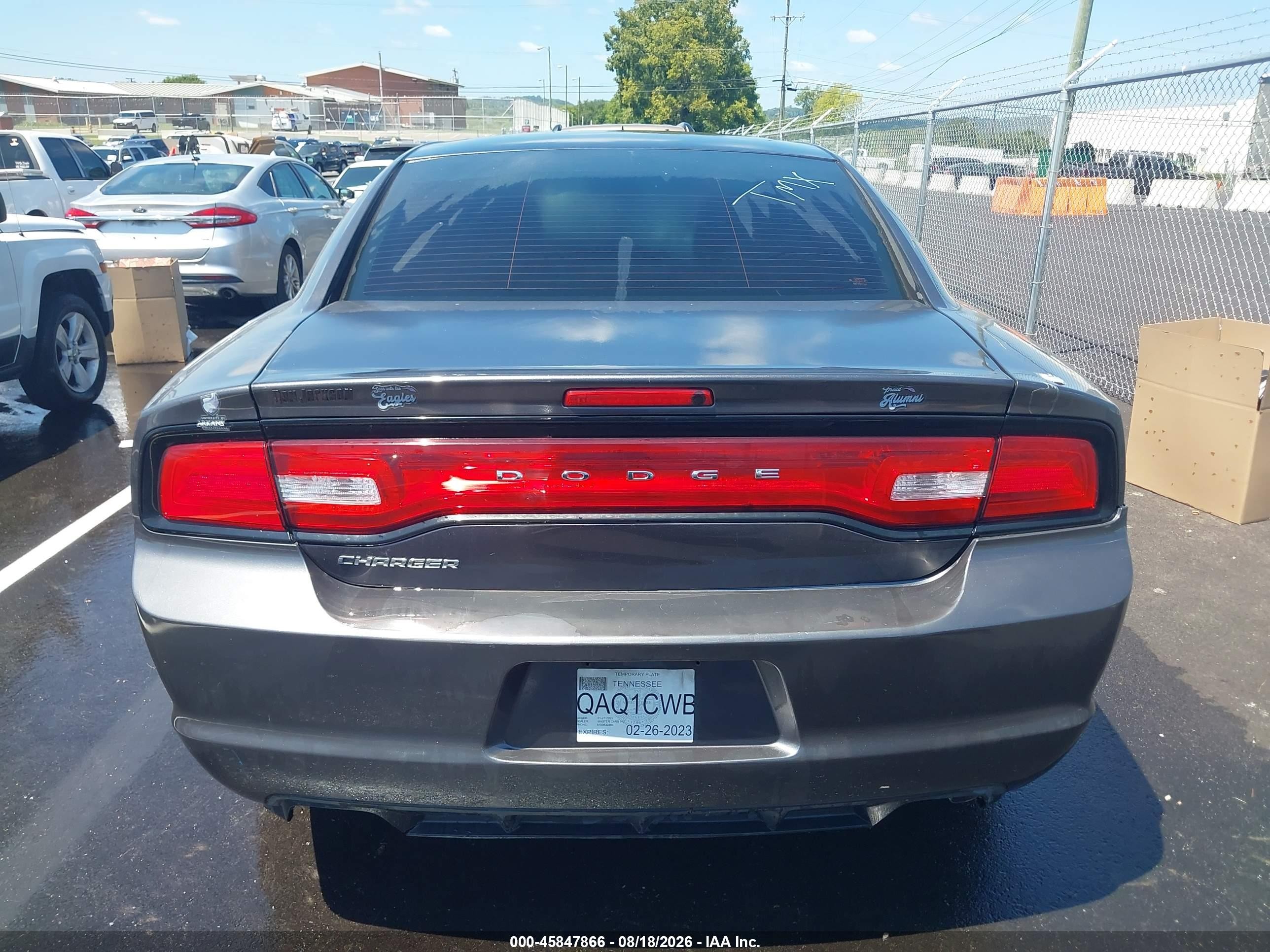 2014 Dodge Charger Se Gray vin: 2C3CDXBG7EH197471