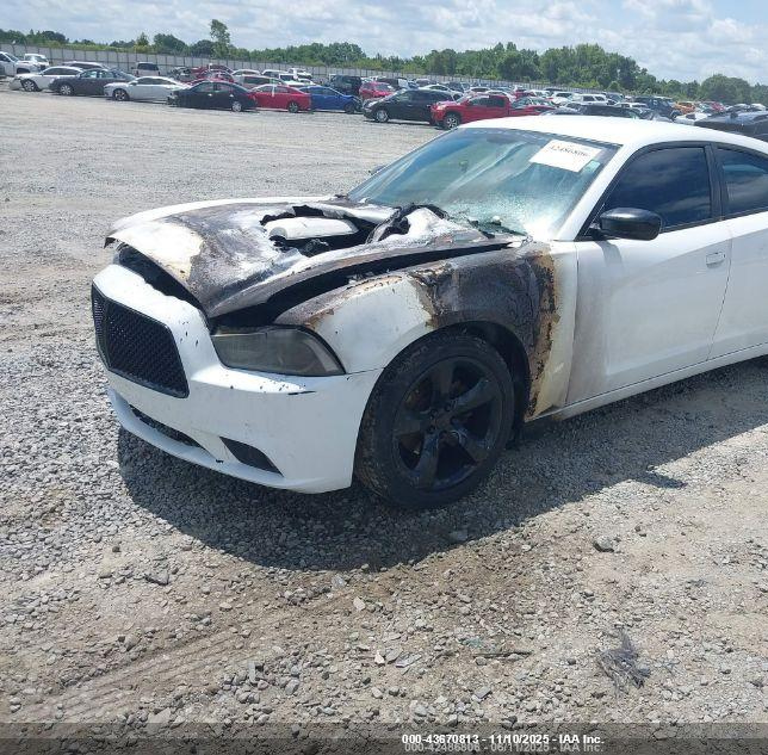 2014 Dodge Charger Se White vin: 2C3CDXBG7EH215130