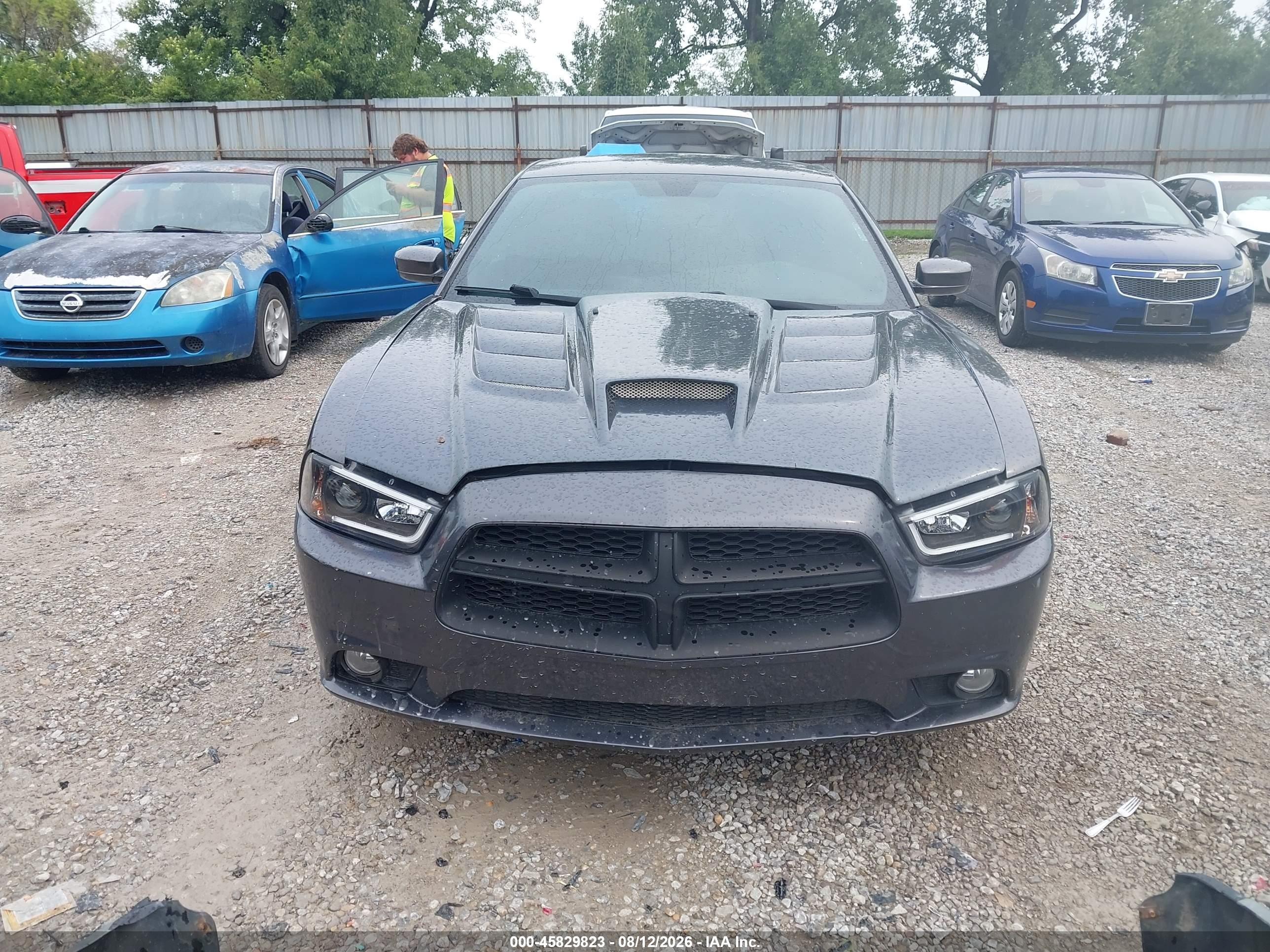 2014 Dodge Charger Se Gray vin: 2C3CDXBG7EH264215