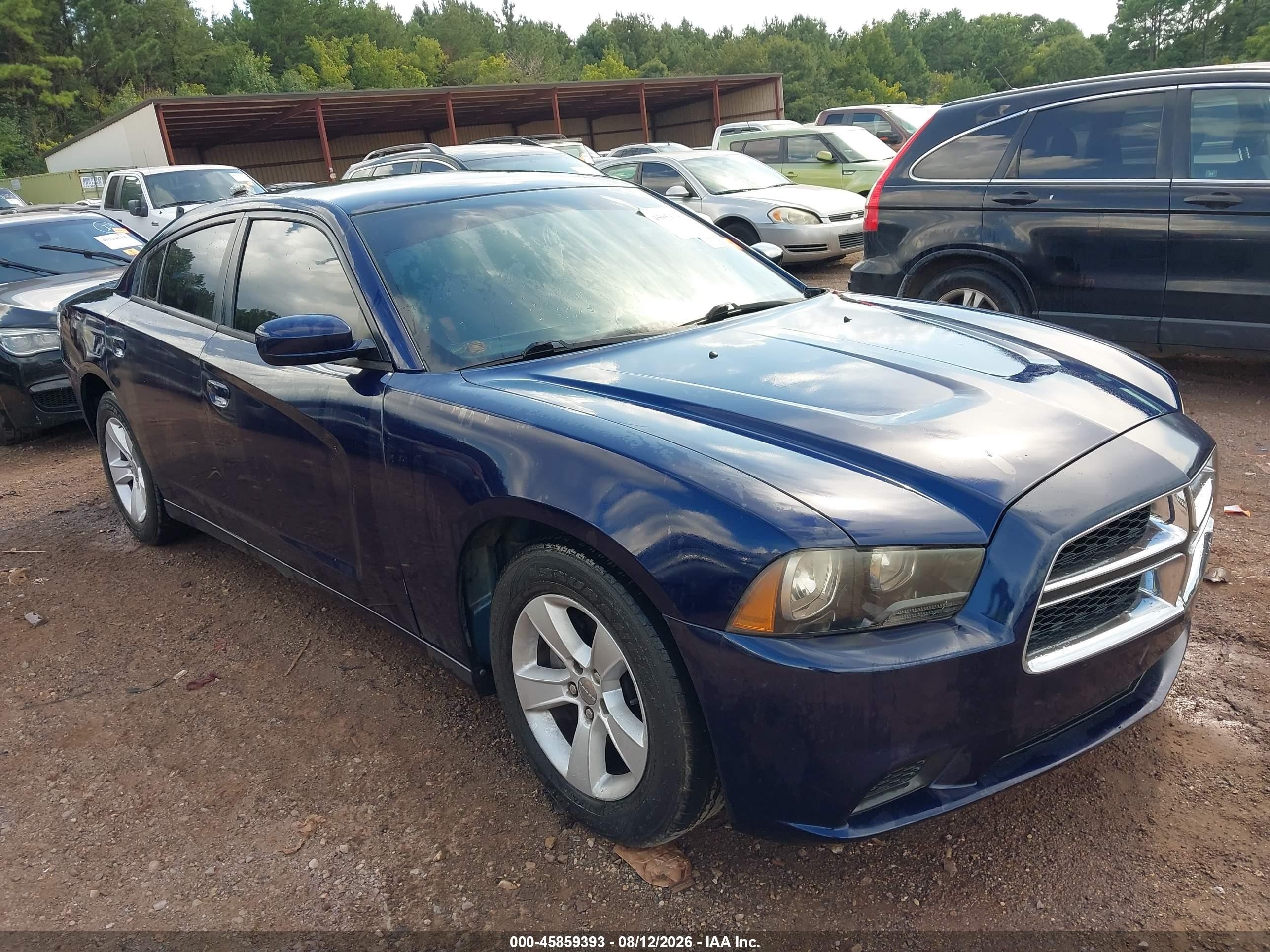 2014 Dodge Charger Se Dark Blue vin: 2C3CDXBG7EH326003