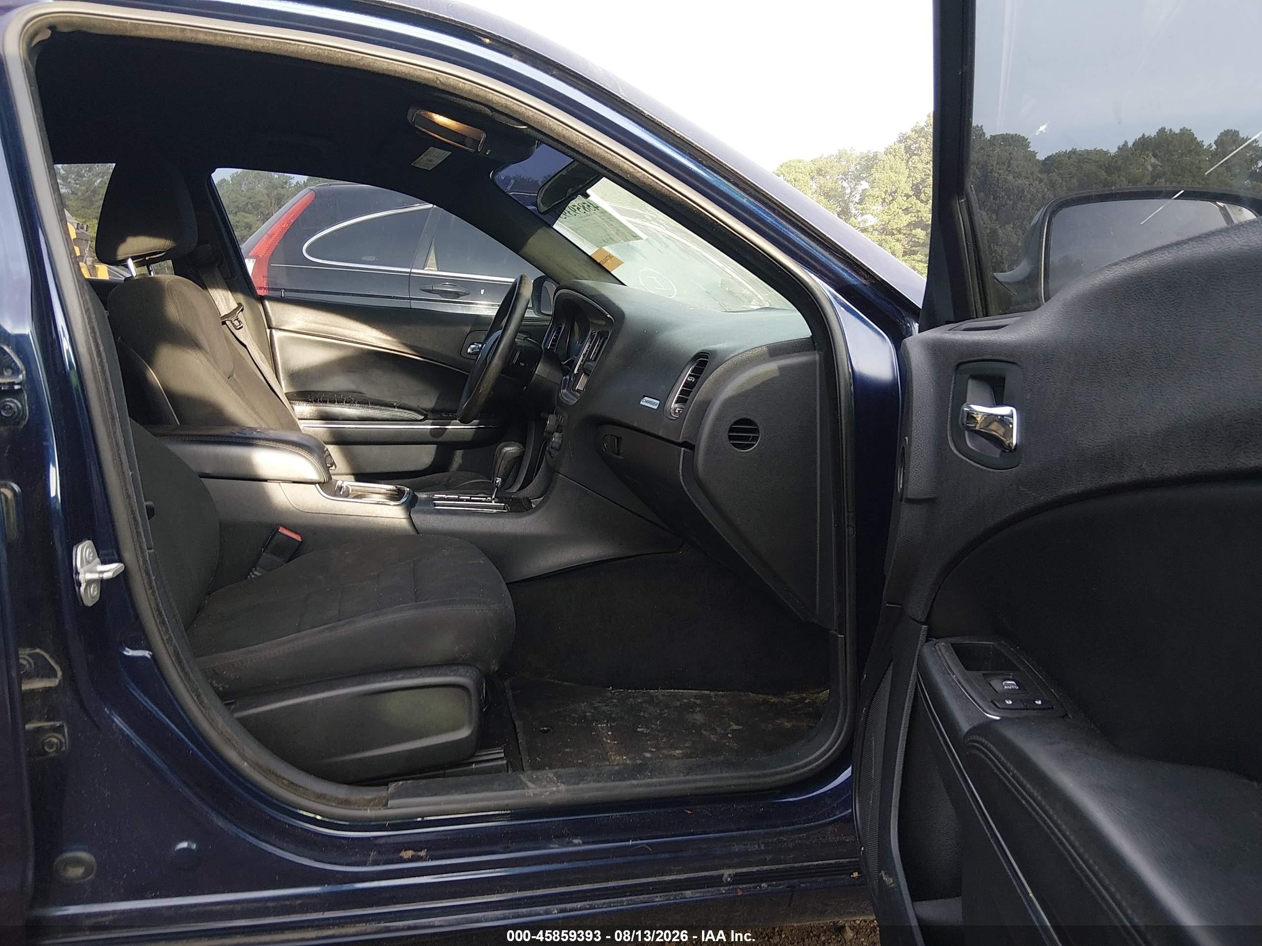 2014 Dodge Charger Se Dark Blue vin: 2C3CDXBG7EH326003