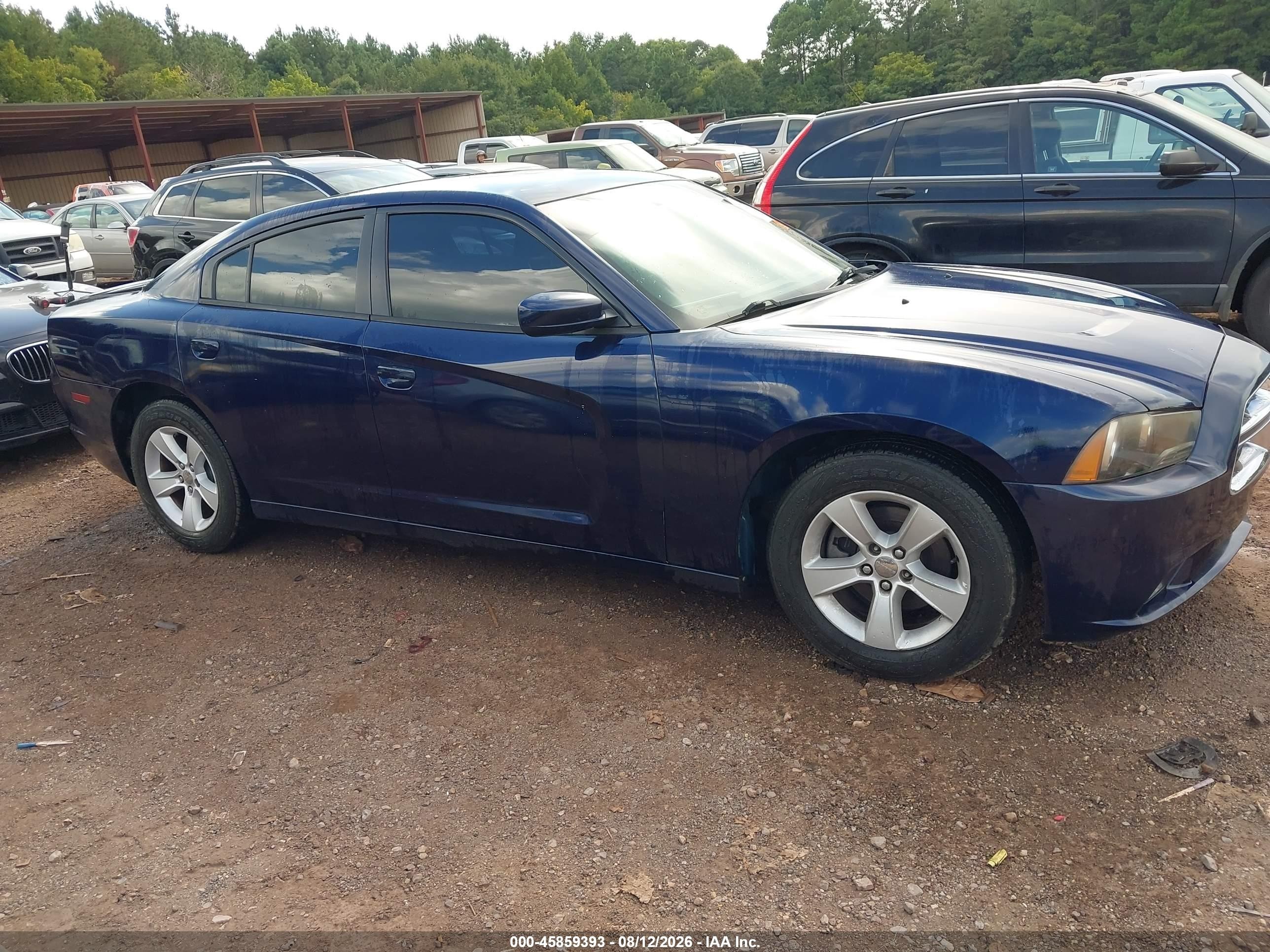 2014 Dodge Charger Se Dark Blue vin: 2C3CDXBG7EH326003