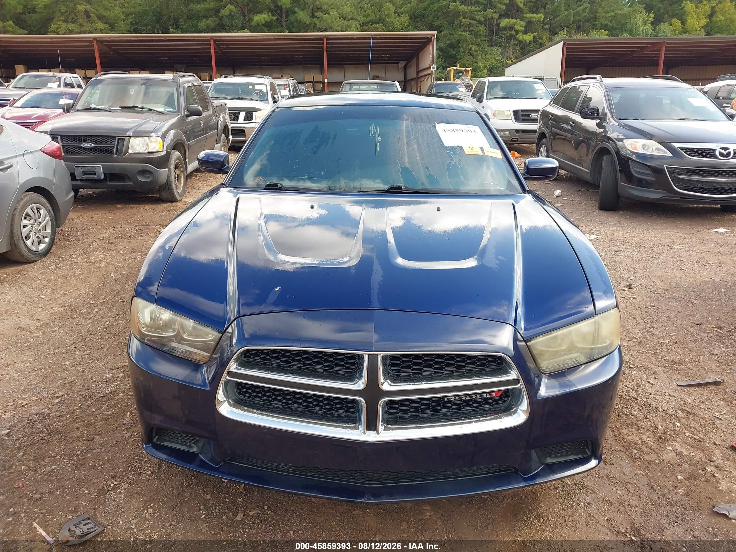 2014 Dodge Charger Se Dark Blue vin: 2C3CDXBG7EH326003