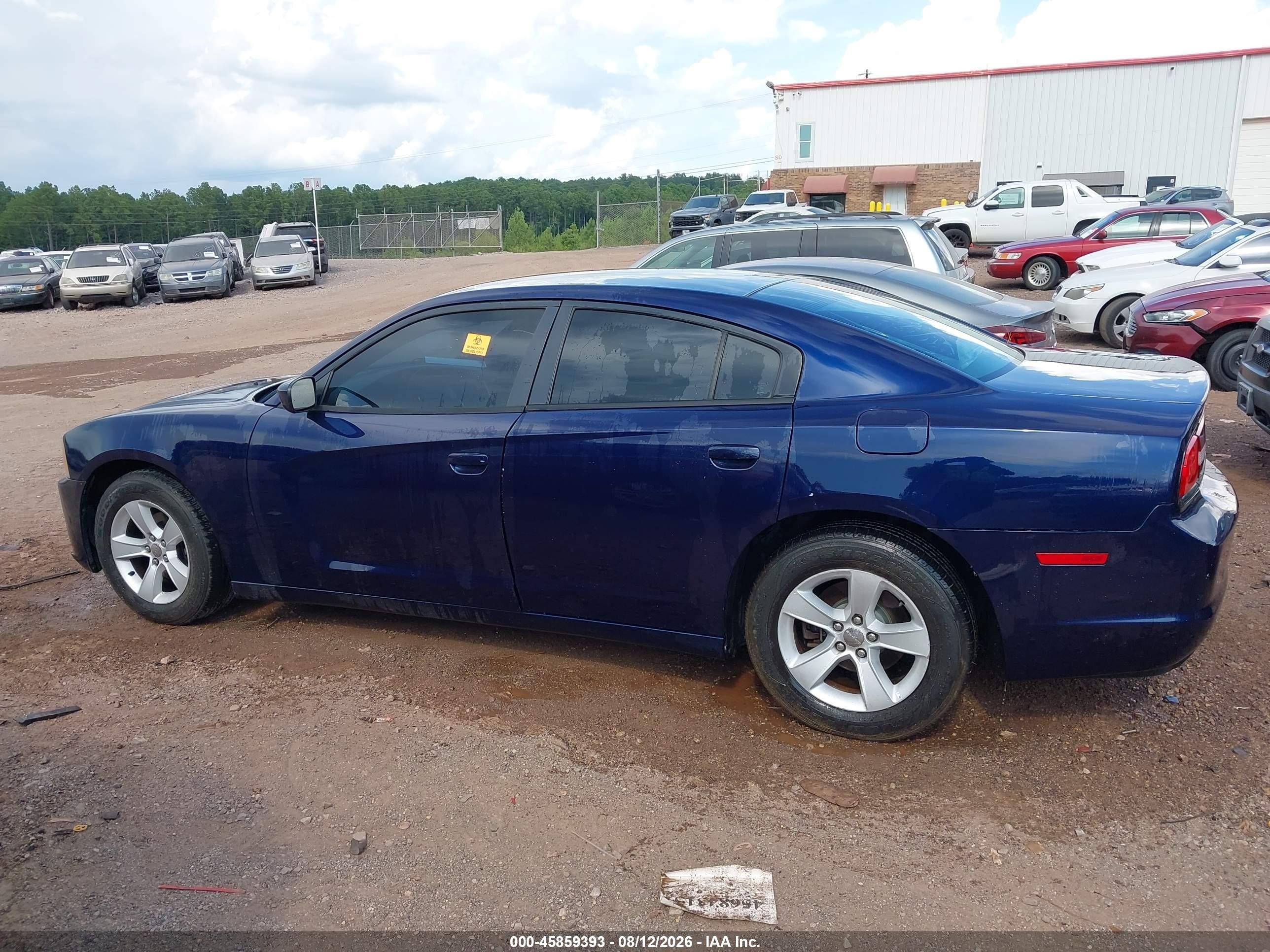 2014 Dodge Charger Se Dark Blue vin: 2C3CDXBG7EH326003