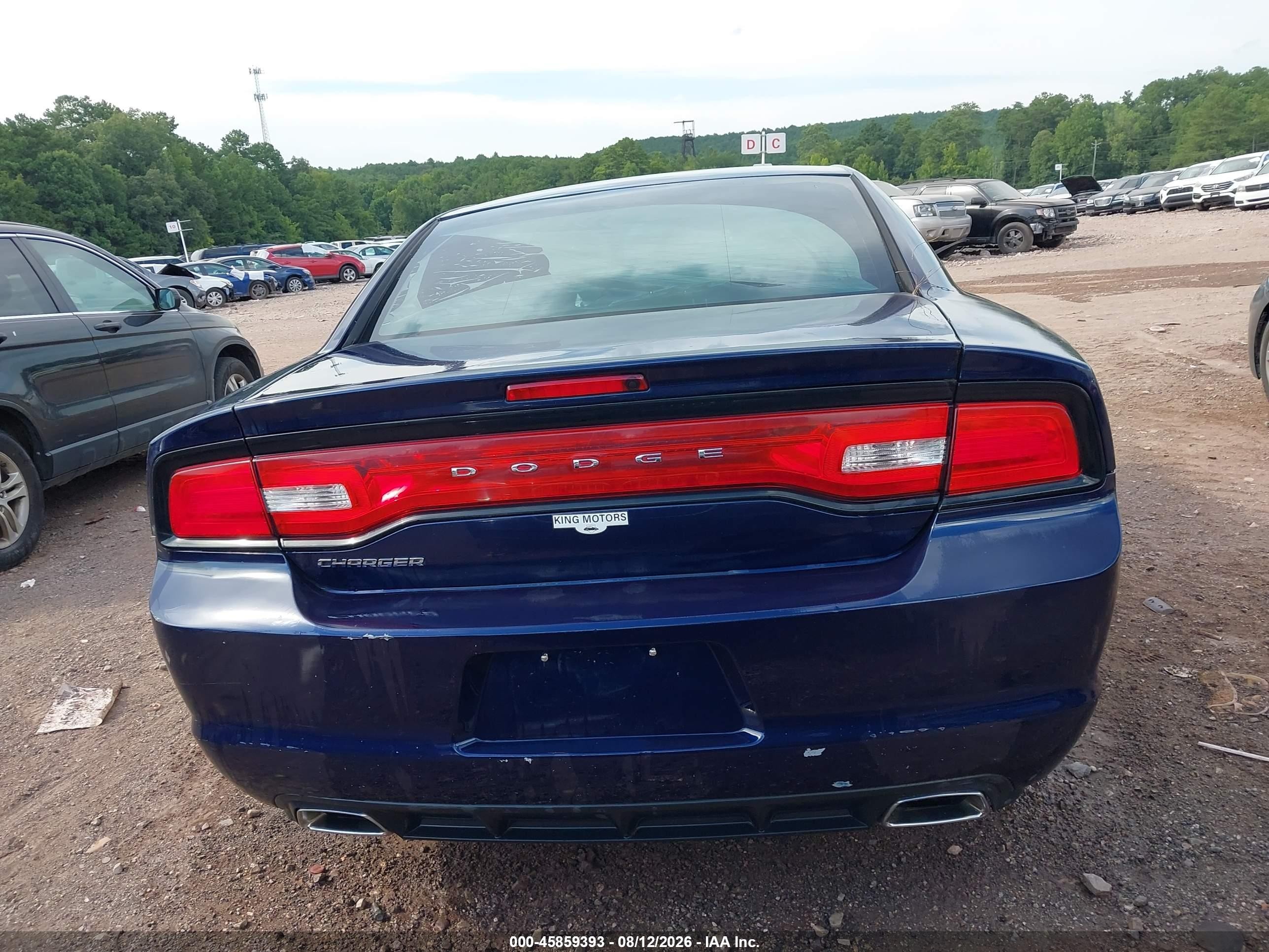 2014 Dodge Charger Se Dark Blue vin: 2C3CDXBG7EH326003