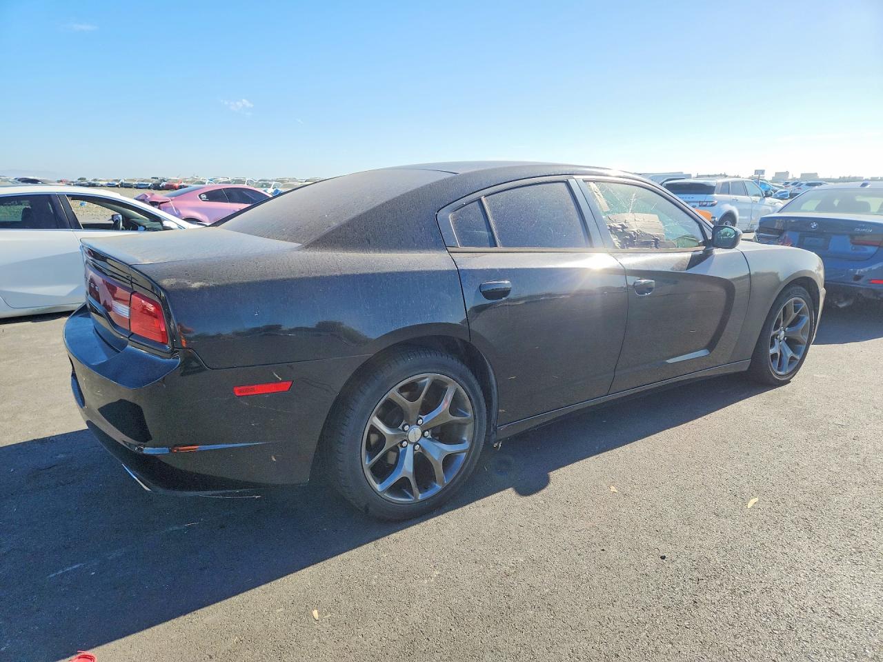 2014 Dodge Charger Se Черный vin: 2C3CDXBG7EH337602