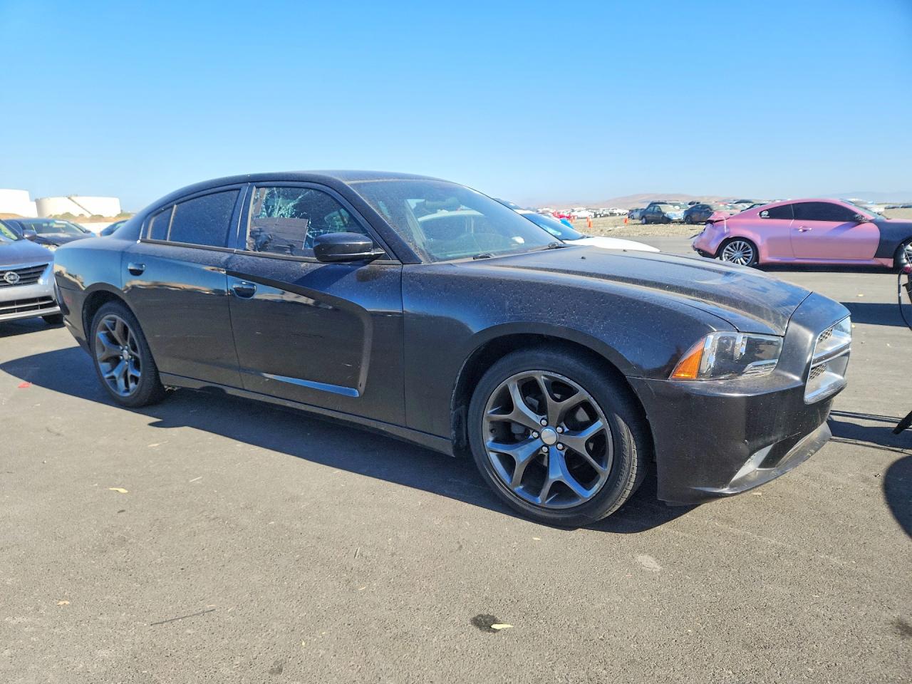 2014 Dodge Charger Se Черный vin: 2C3CDXBG7EH337602